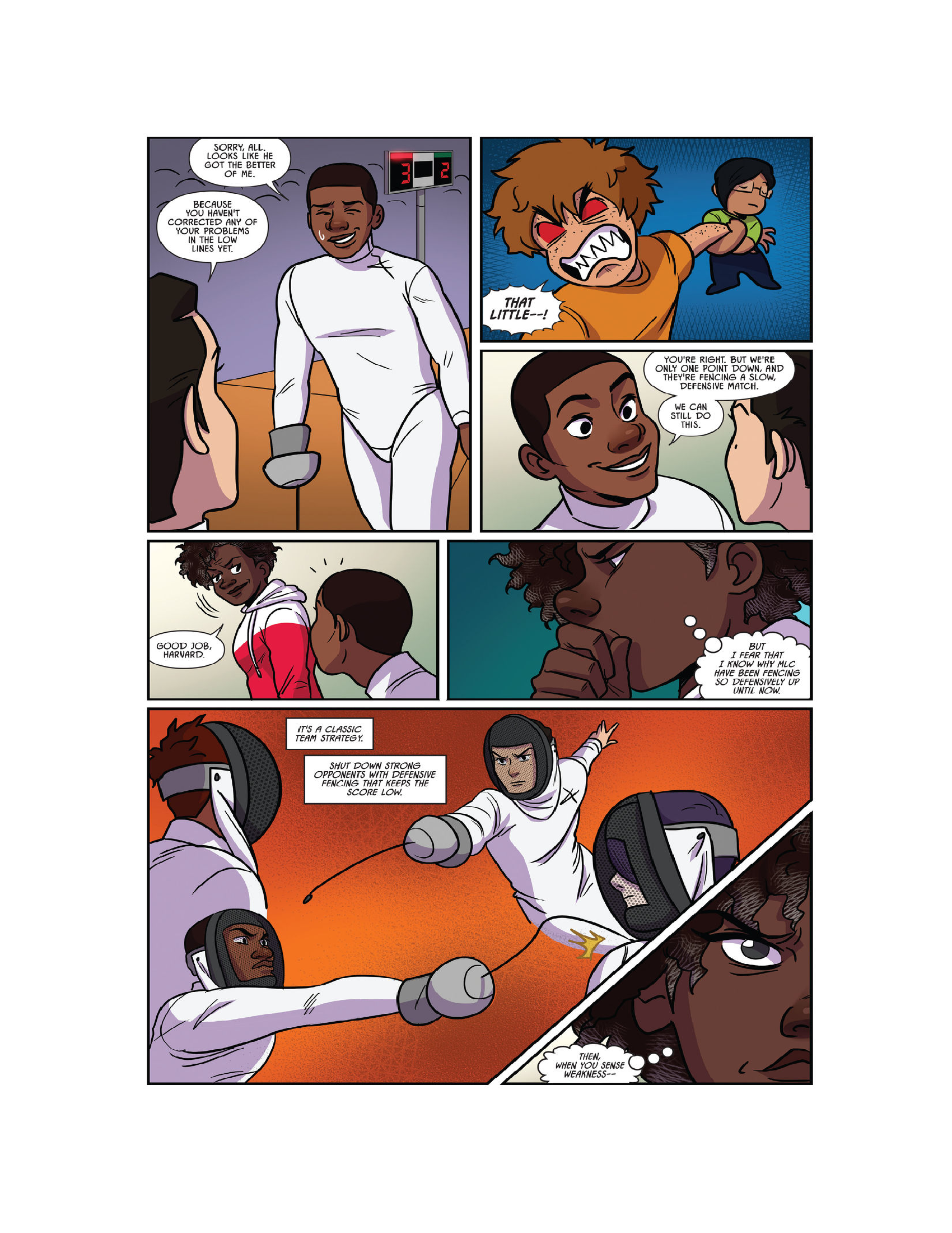 Read online Fence comic -  Issue #15 - 24