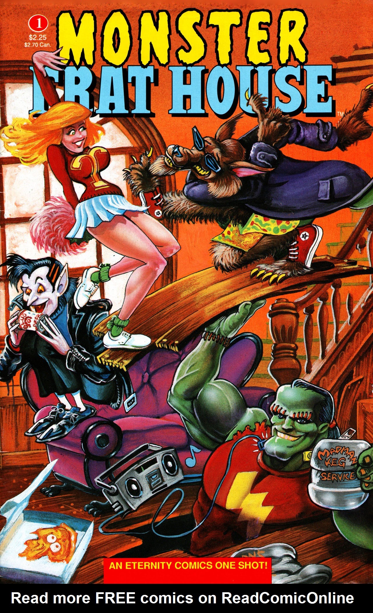 Read online Monster Frat House comic -  Issue # Full - 1