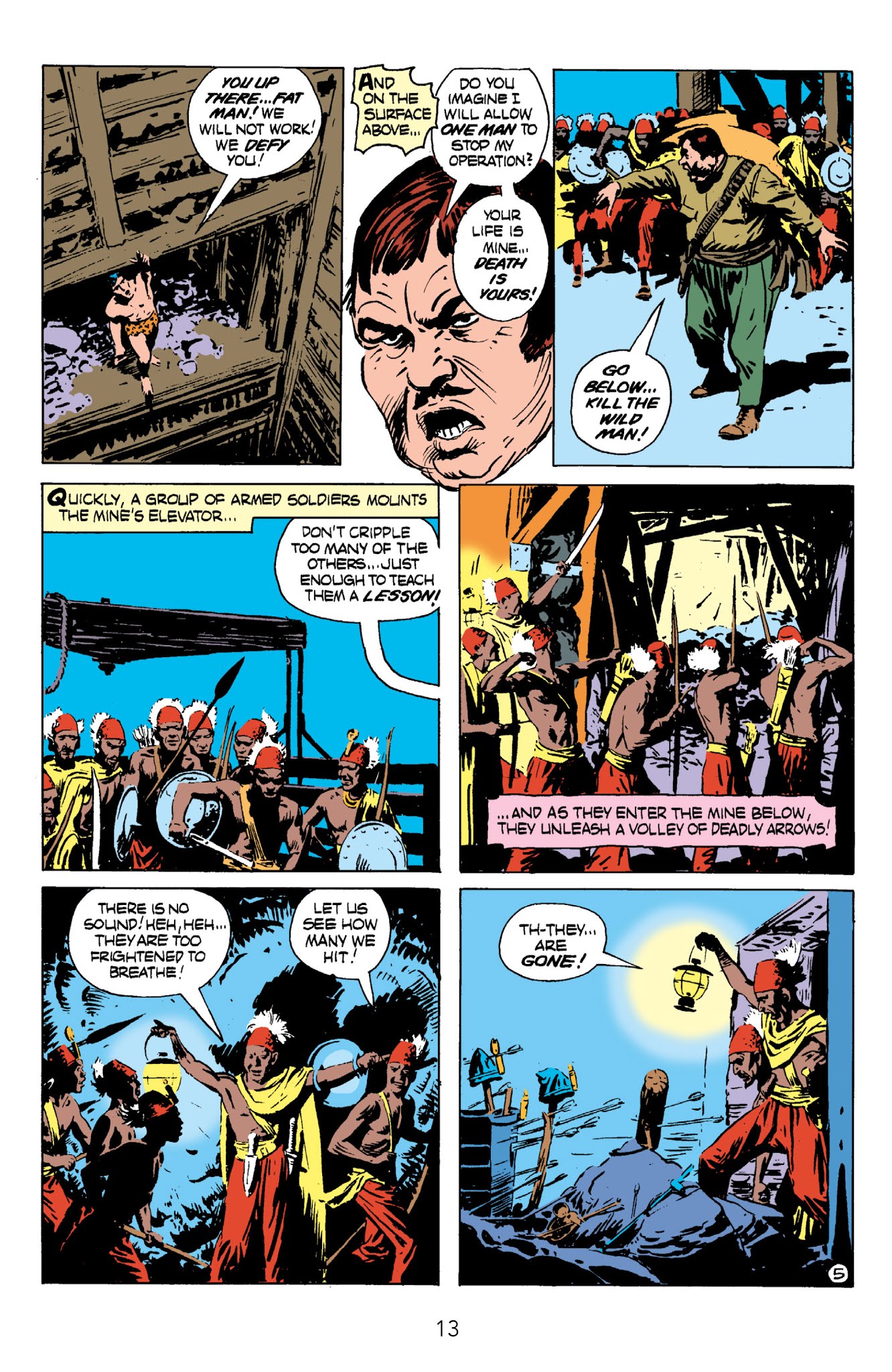 Read online Edgar Rice Burroughs' Tarzan The Joe Kubert Years comic -  Issue # TPB 2 (Part 1) - 15