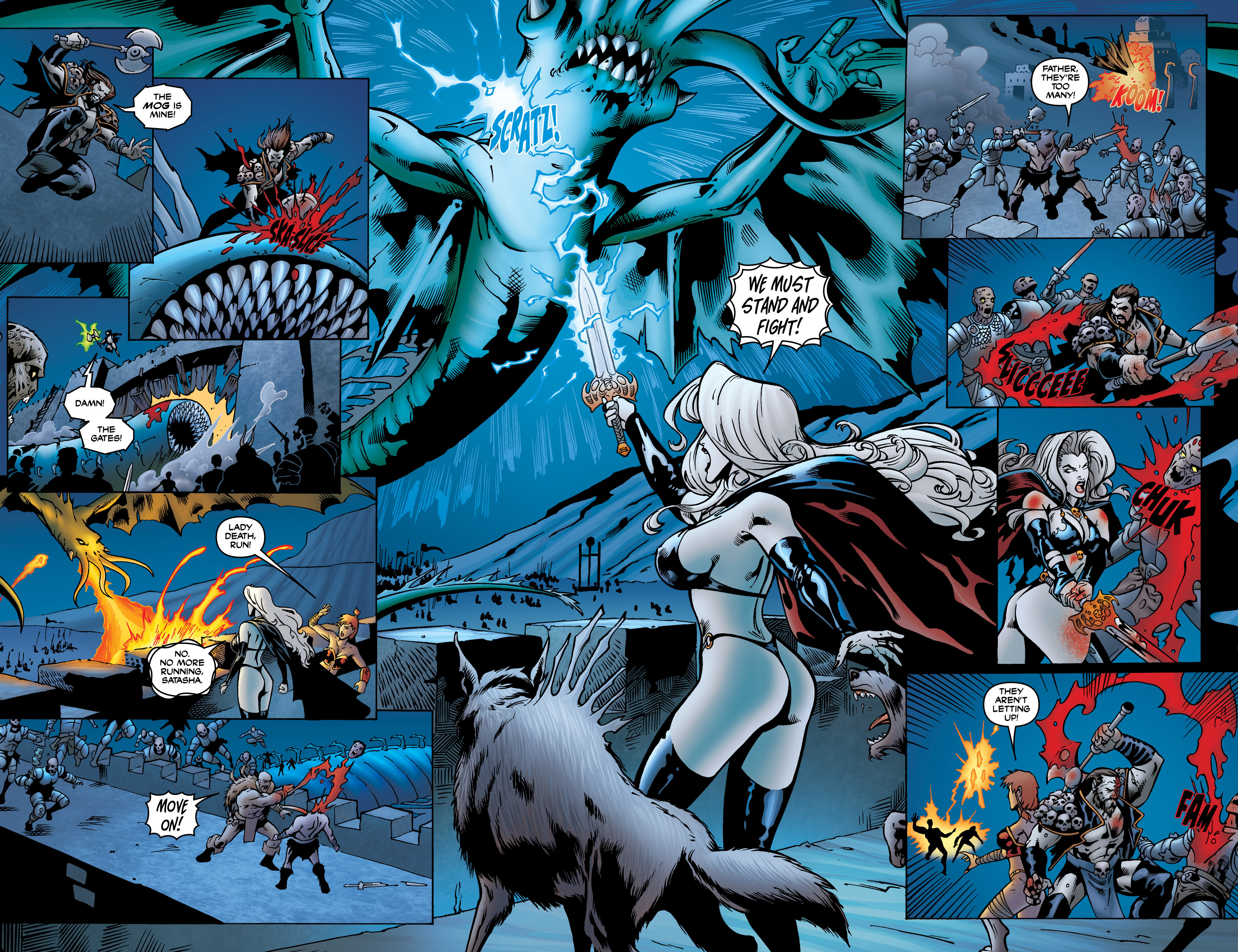 Read online Lady Death Origins comic -  Issue #4 - 15