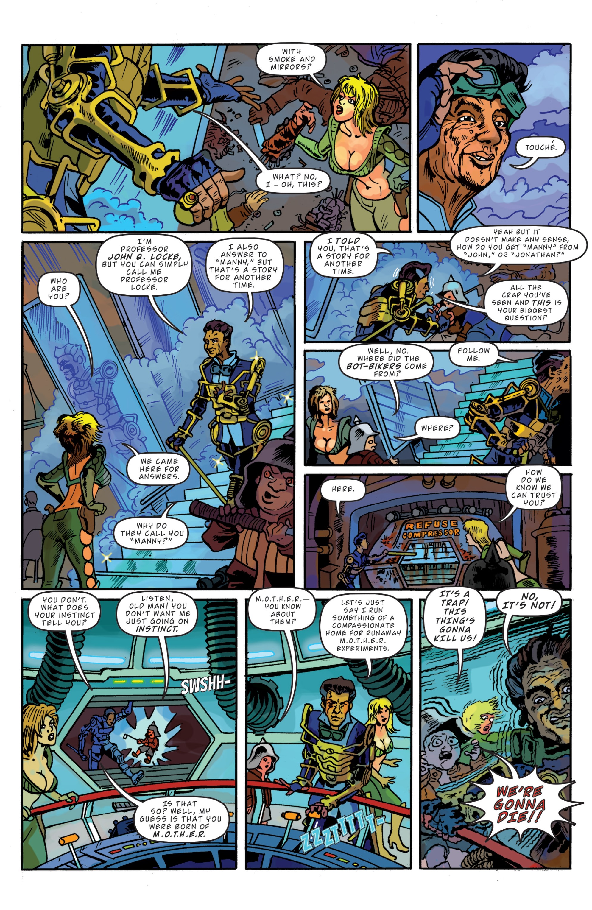 Read online Baby Badass comic -  Issue #3 - 18