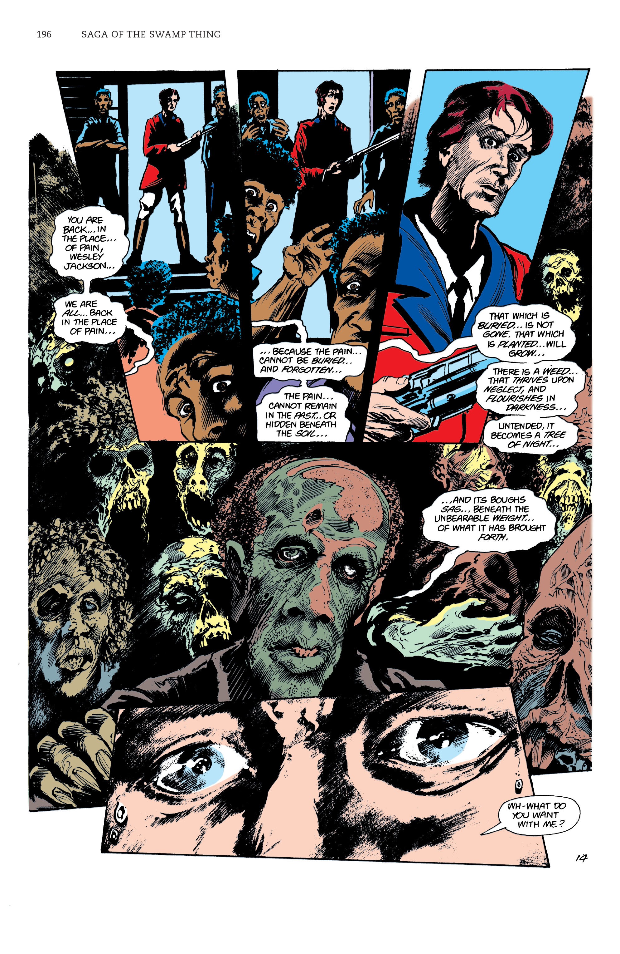 Read online Saga of the Swamp Thing comic -  Issue # TPB 3 (Part 2) - 93