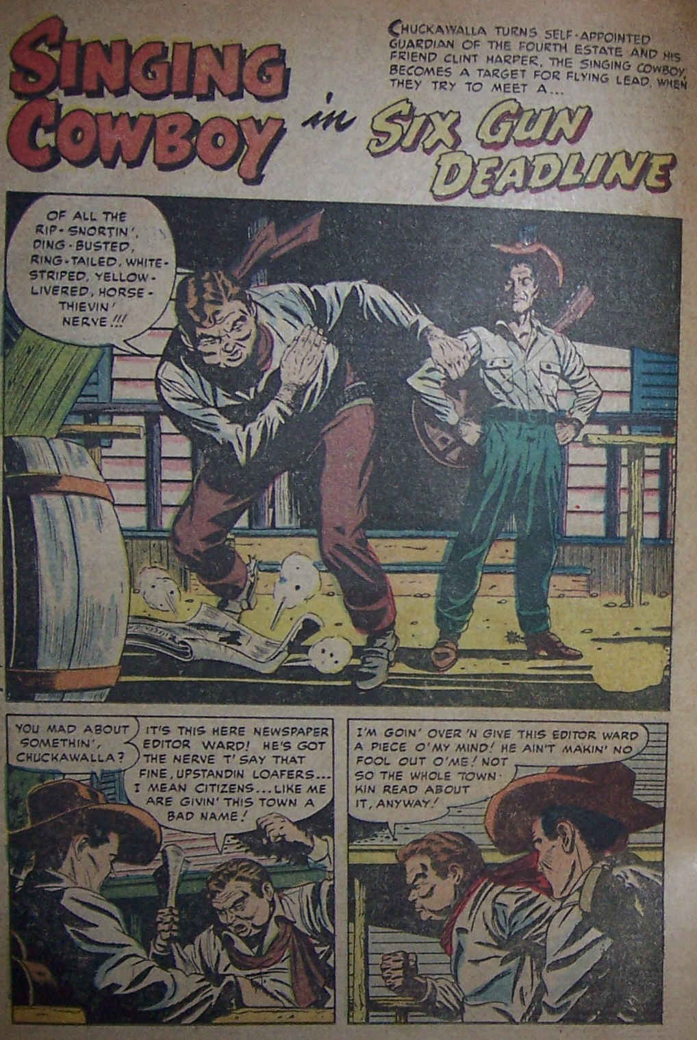 Read online Wild Western Roundup comic -  Issue # Full - 12