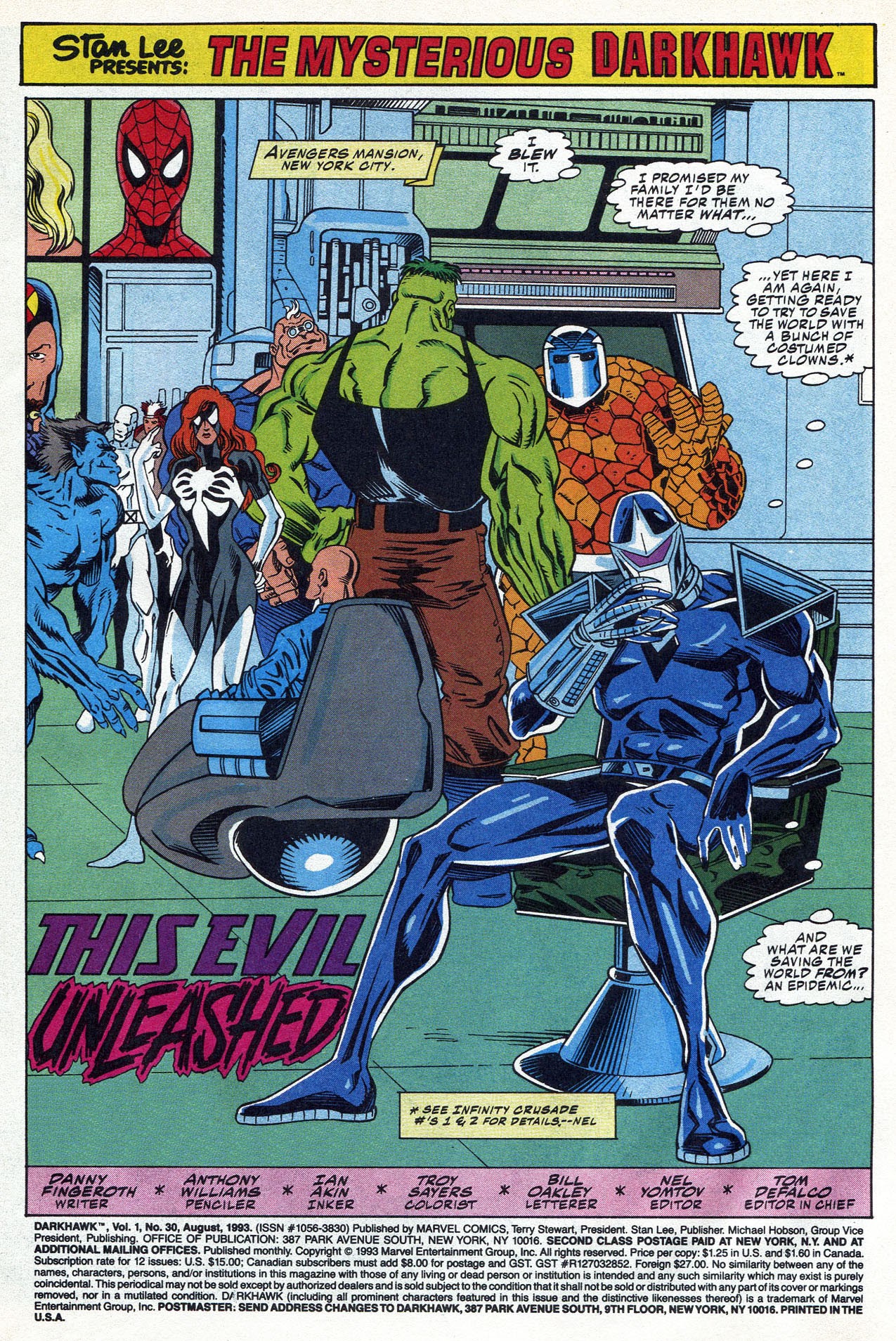 Read online Darkhawk (1991) comic -  Issue #30 - 3