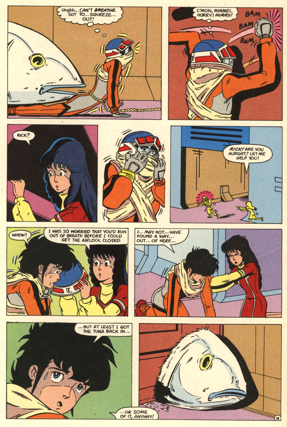 Read online Robotech The Macross Saga comic -  Issue #4 - 19