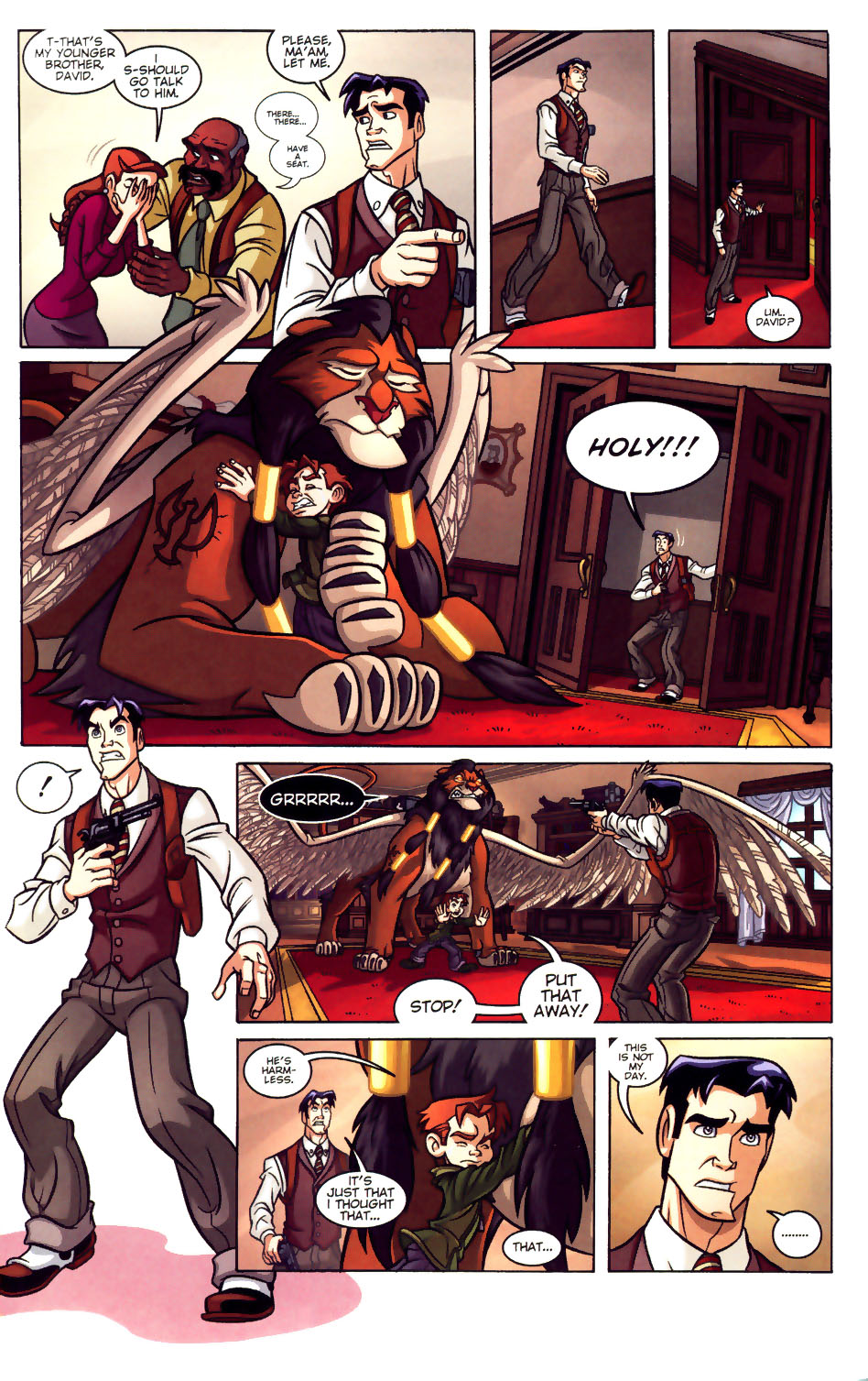 Read online David and Goliath comic -  Issue #1 - 21