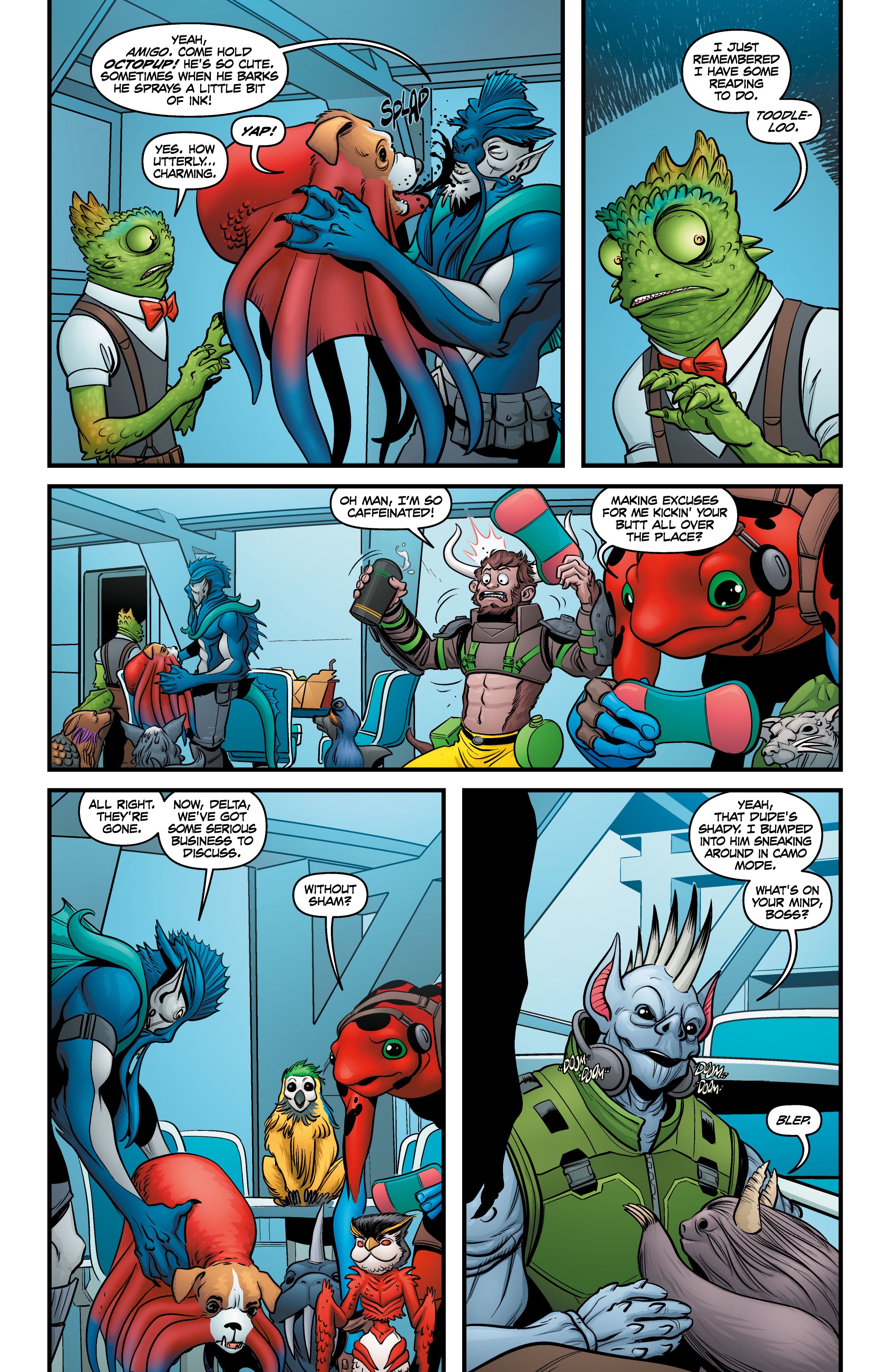 Read online Alter Nation: They Hide Hybrids comic -  Issue # TPB - 14