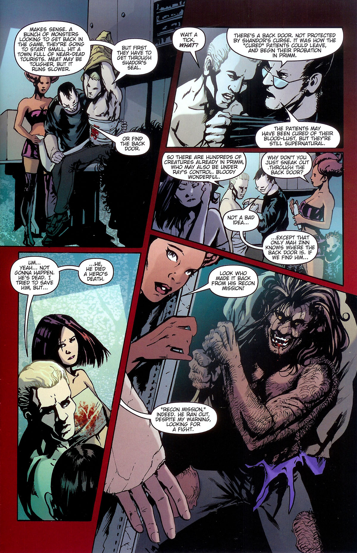 Read online Spike: Asylum comic -  Issue #5 - 7