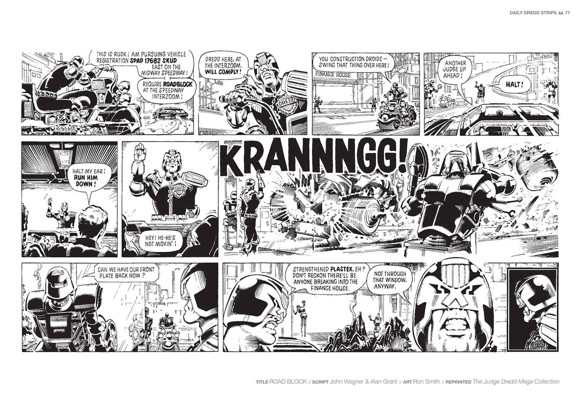 Read online Judge Dredd: The Daily Dredds comic -  Issue # TPB 1 - 80