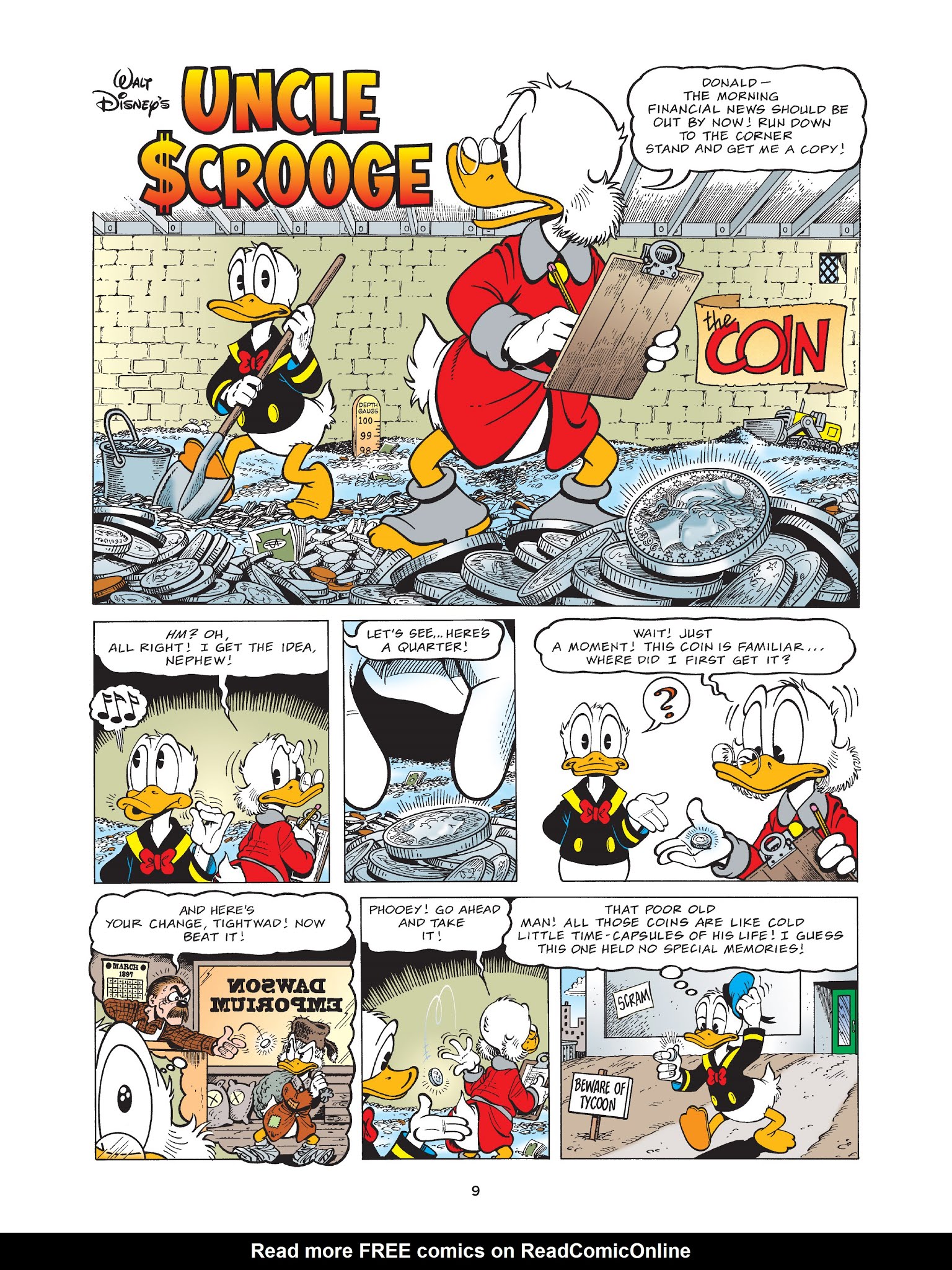 Read online Walt Disney Uncle Scrooge and Donald Duck: The Don Rosa Library comic -  Issue # TPB 9 (Part 1) - 10