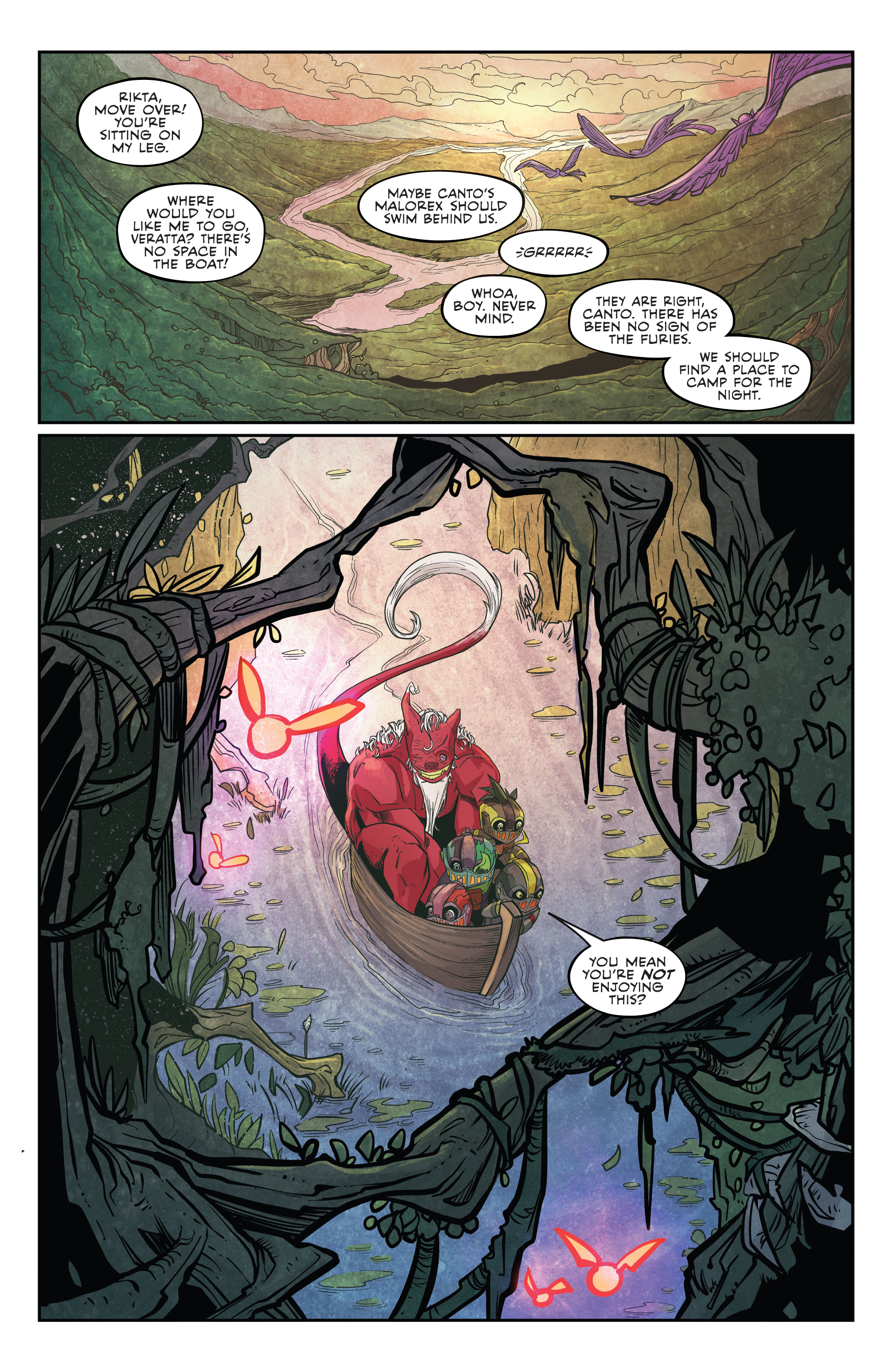 Read online Canto II: The Hollow Men comic -  Issue #3 - 12