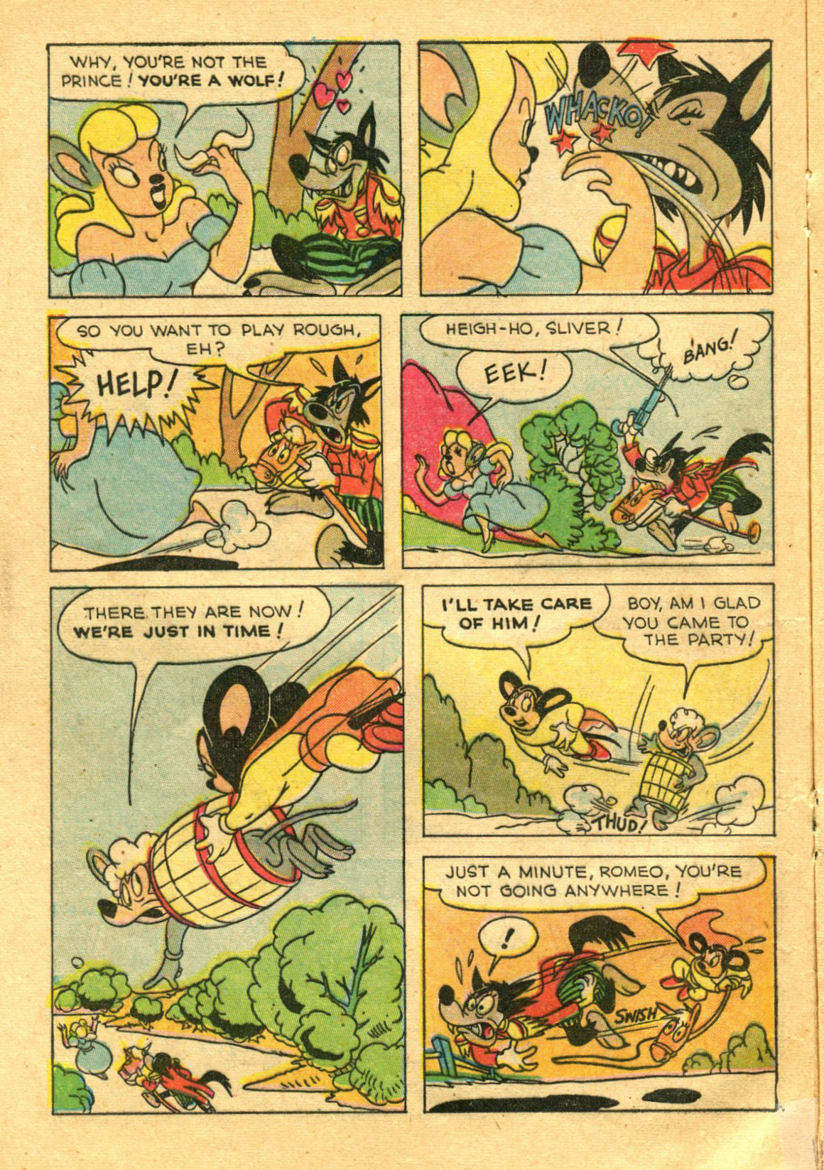Read online Paul Terry's Mighty Mouse Comics comic -  Issue #8 - 16