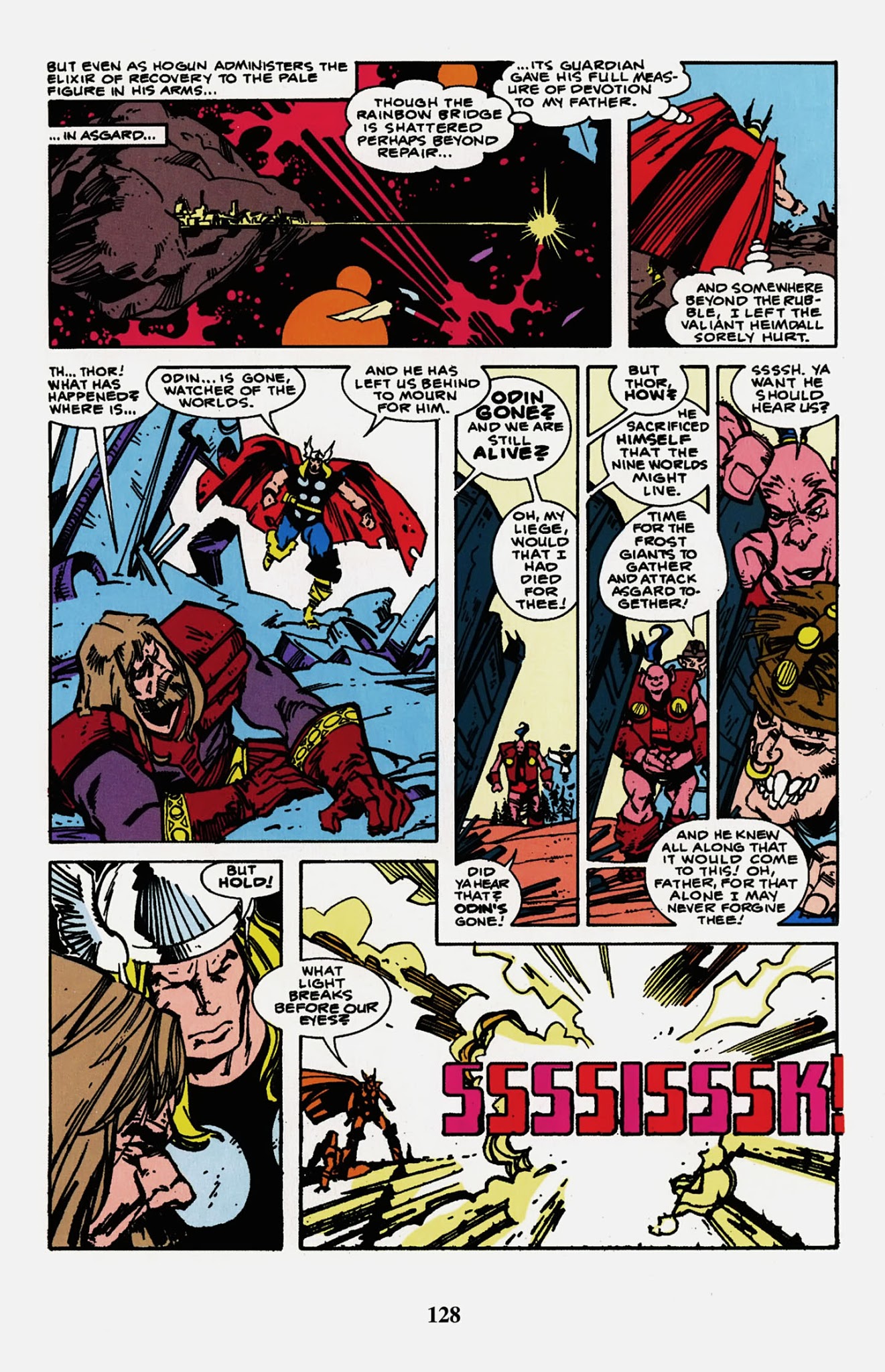 Read online Thor Visionaries: Walter Simonson comic -  Issue # TPB 2 - 130