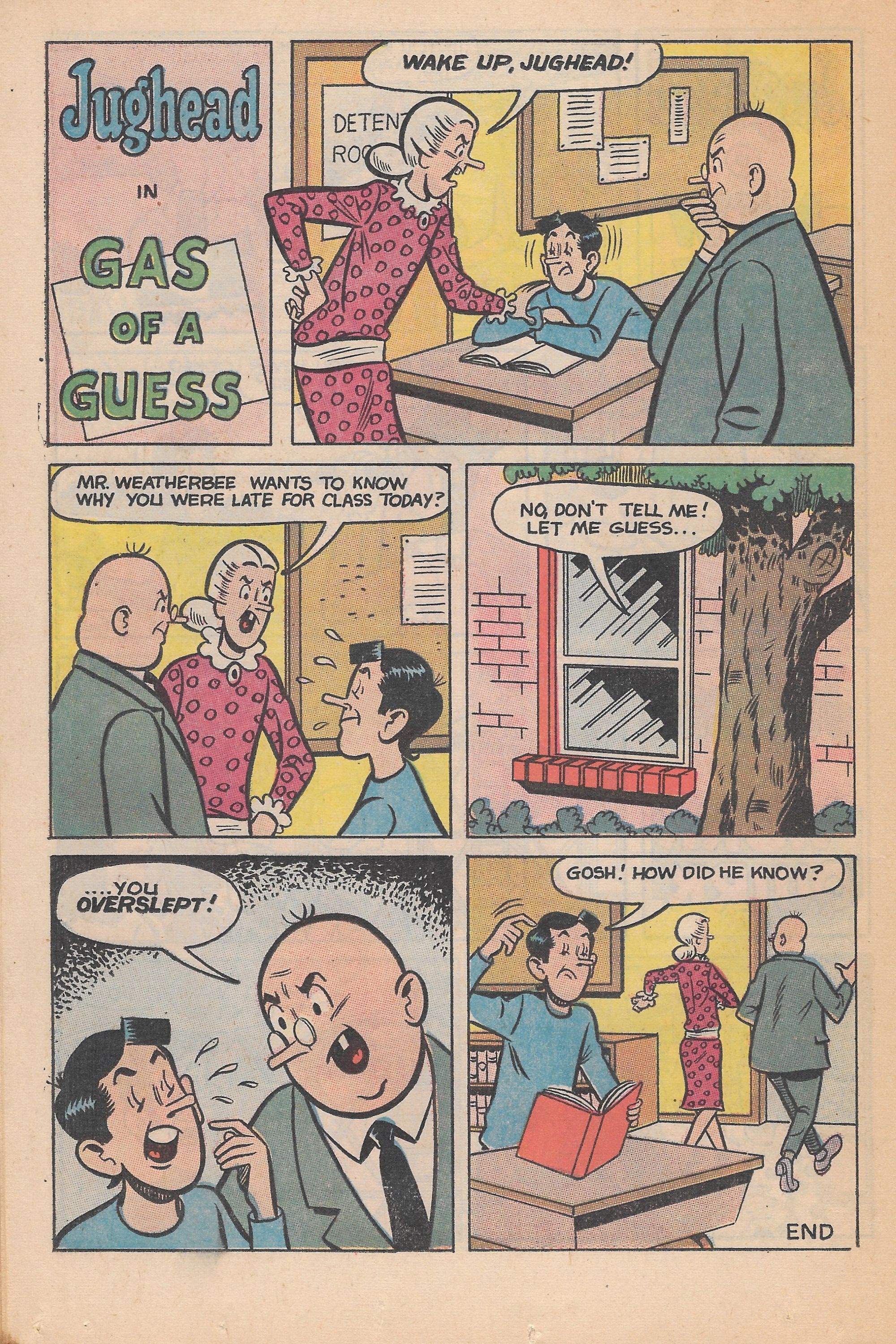 Read online Jughead's Jokes comic -  Issue #23 - 54