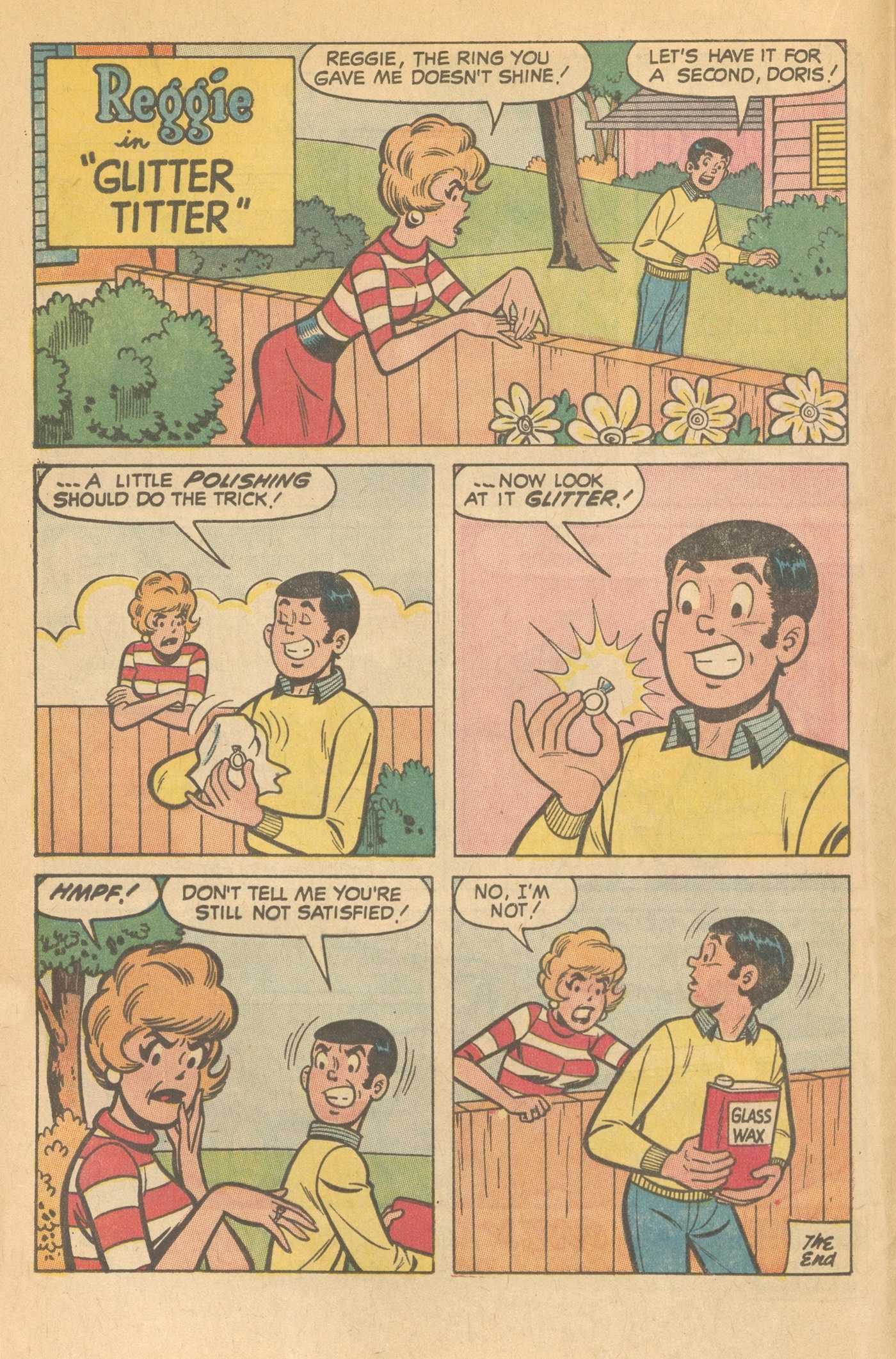 Read online Reggie's Wise Guy Jokes comic -  Issue #18 - 16