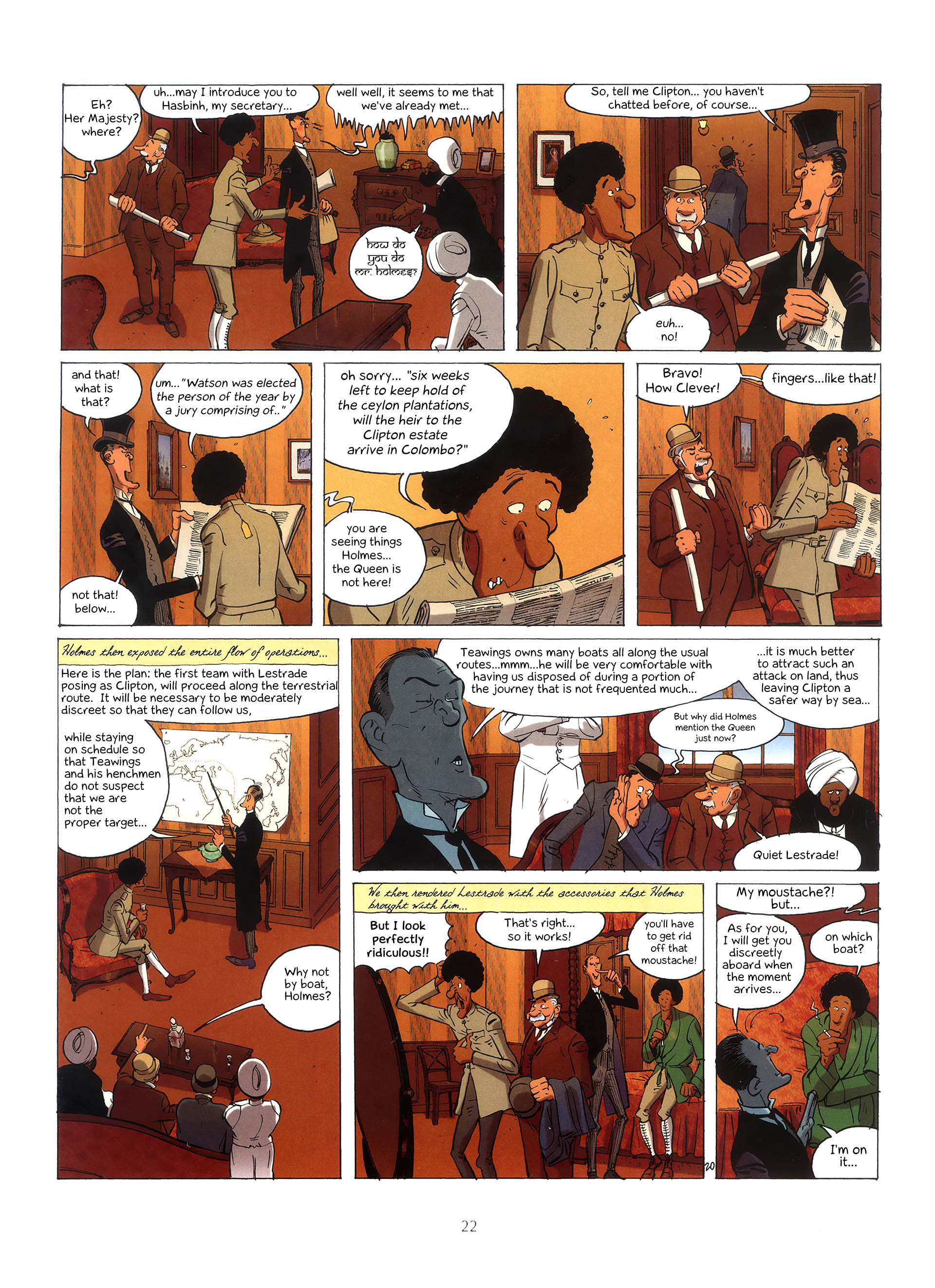 Read online Baker Street (2000) comic -  Issue #3 - 22