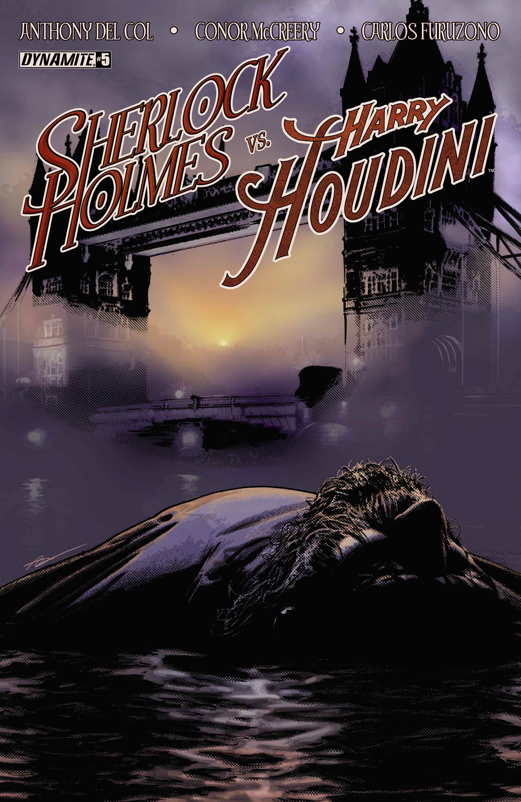 Read online Sherlock Holmes vs. Harry Houdini comic -  Issue #5 - 1