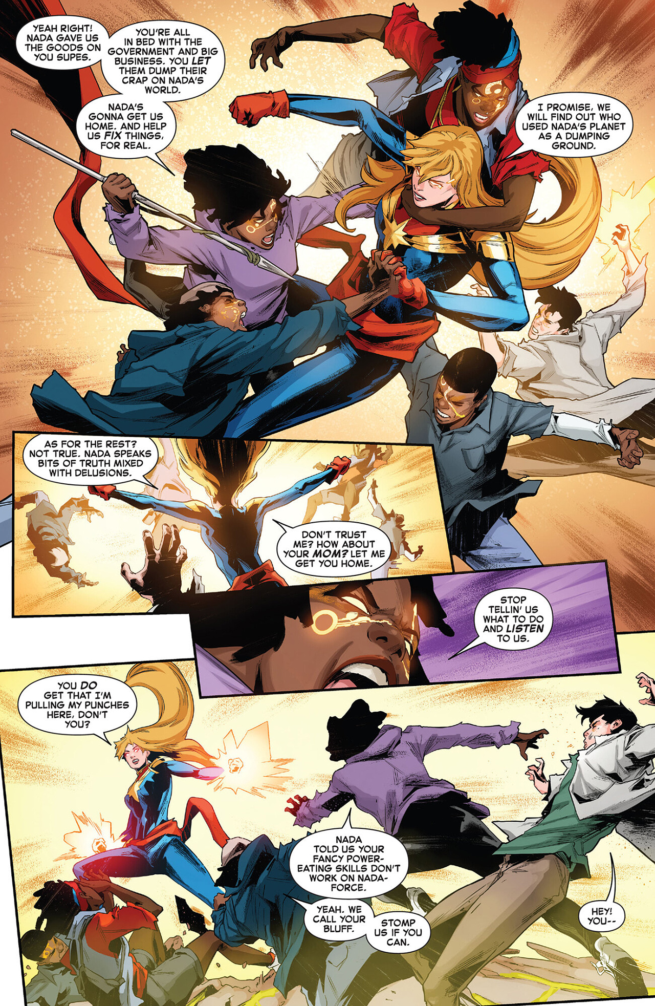 Read online Captain Marvel: Dark Tempest comic -  Issue #4 - 18