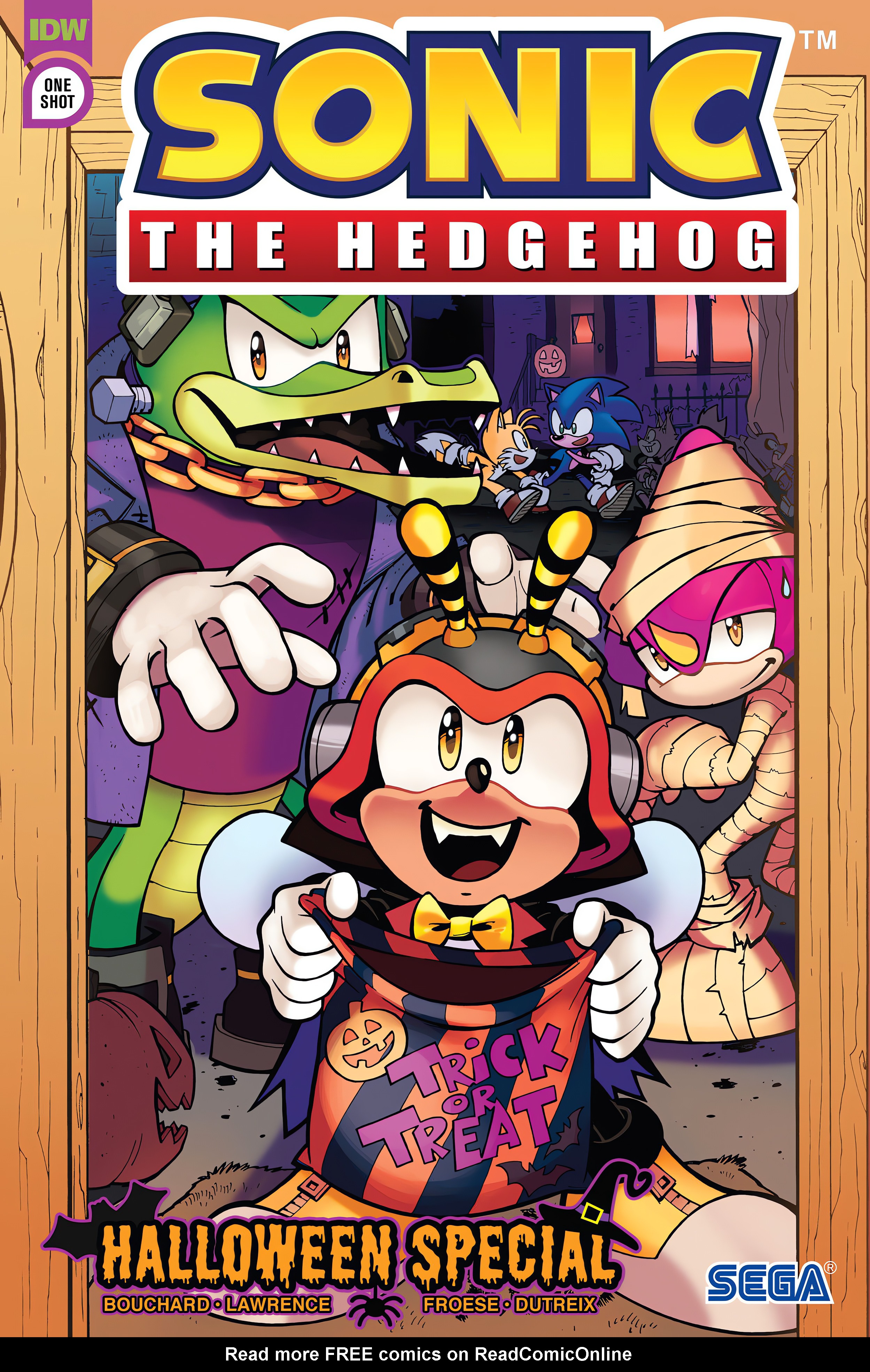 Read online Sonic the Hedgehog (2018) comic -  Issue # _Halloween Special - 1