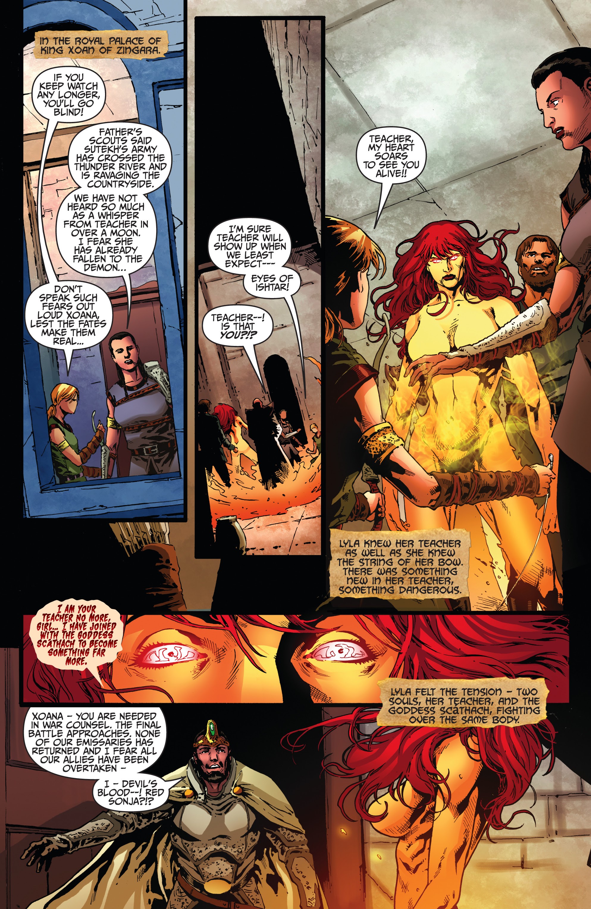 Read online Red Sonja: Vulture's Circle comic -  Issue # _TPB - 97
