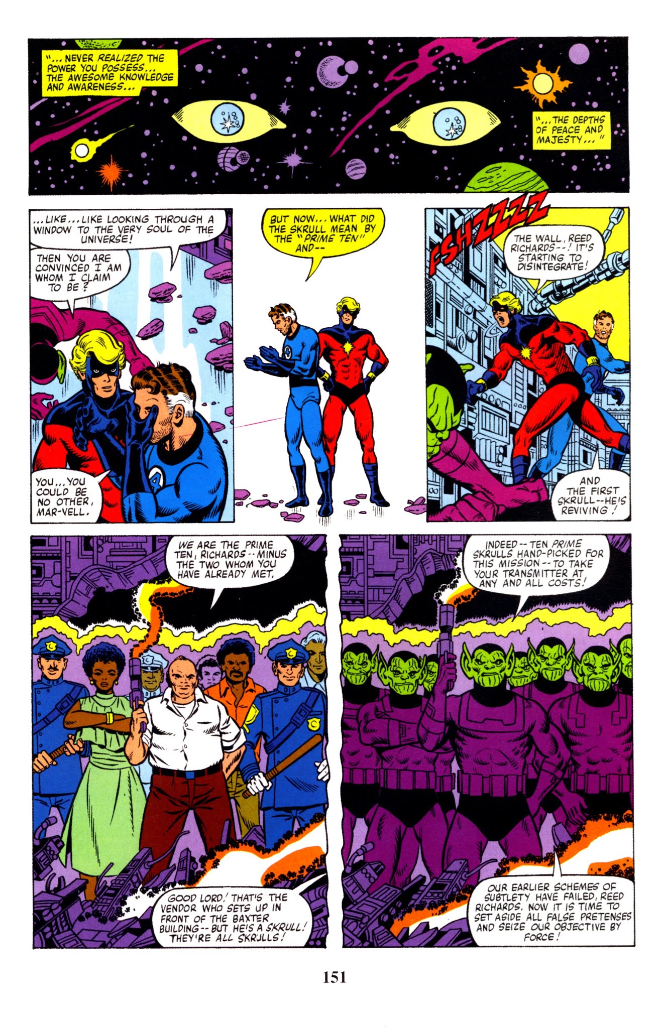 Read online Fantastic Four Visionaries: George Perez comic -  Issue # TPB 2 (Part 2) - 49