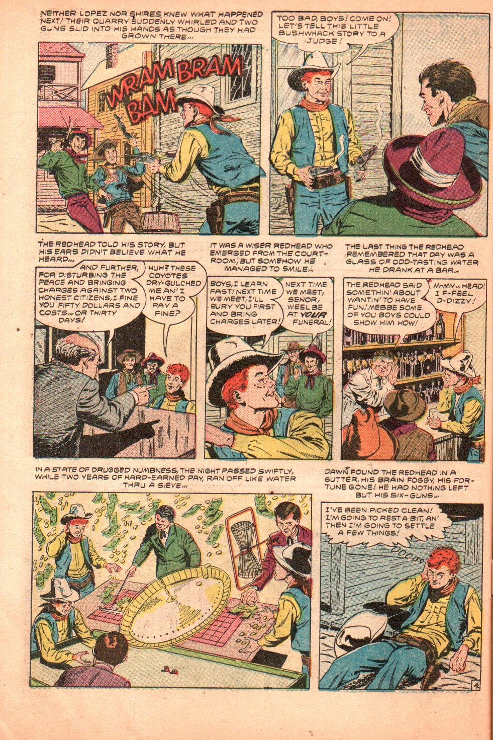 Read online Outlaw Fighters comic -  Issue #3 - 30