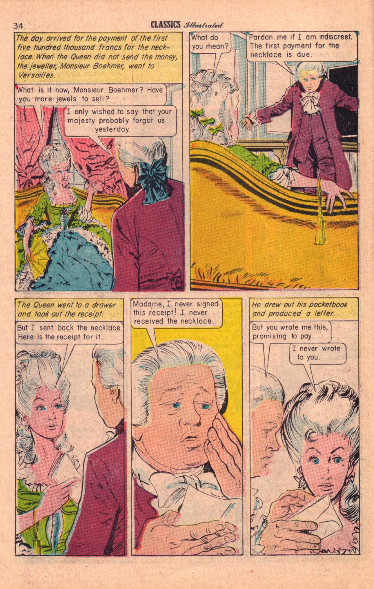 Read online Classics Illustrated comic -  Issue #165 - 36