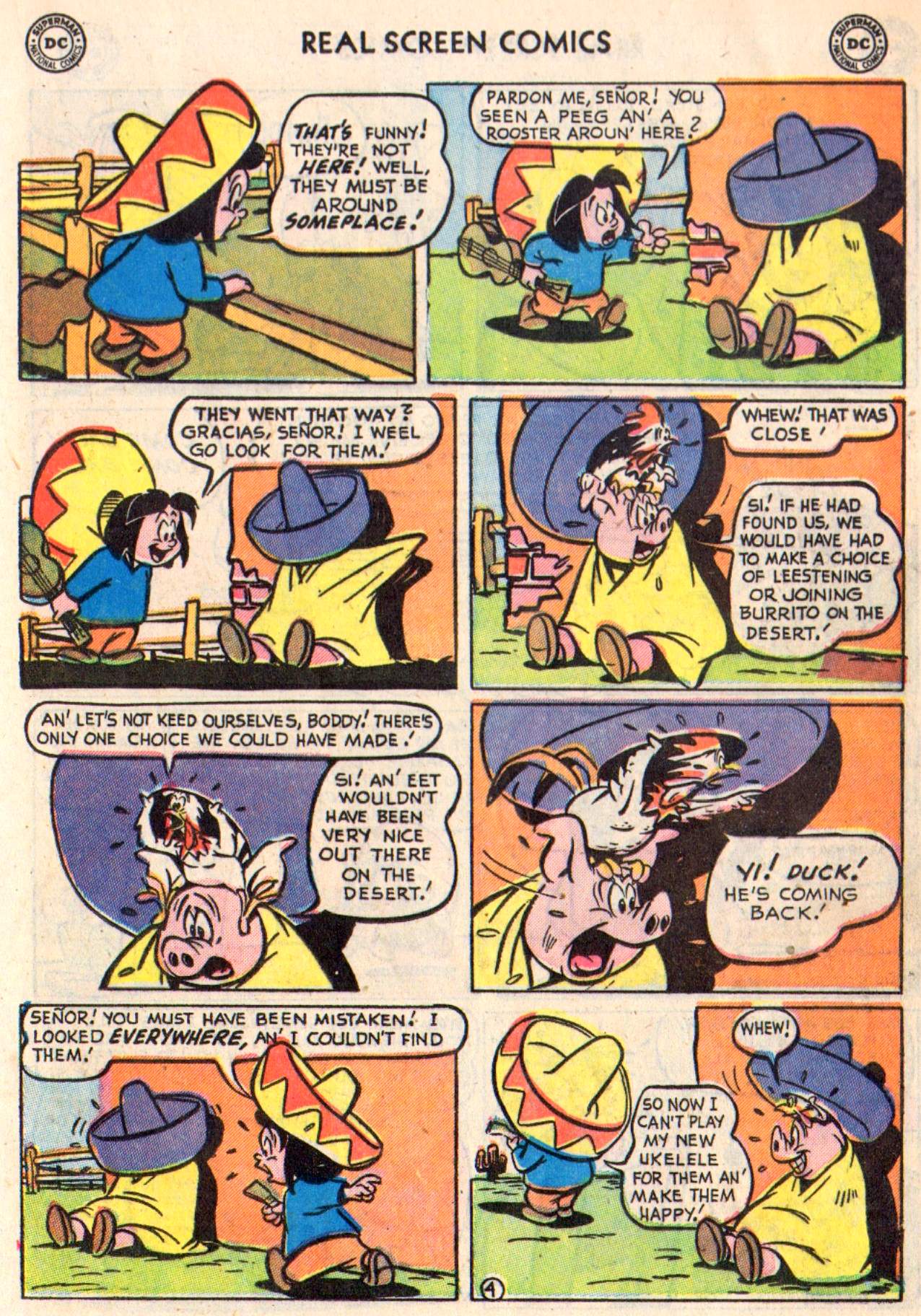 Read online Real Screen Comics comic -  Issue #50 - 13