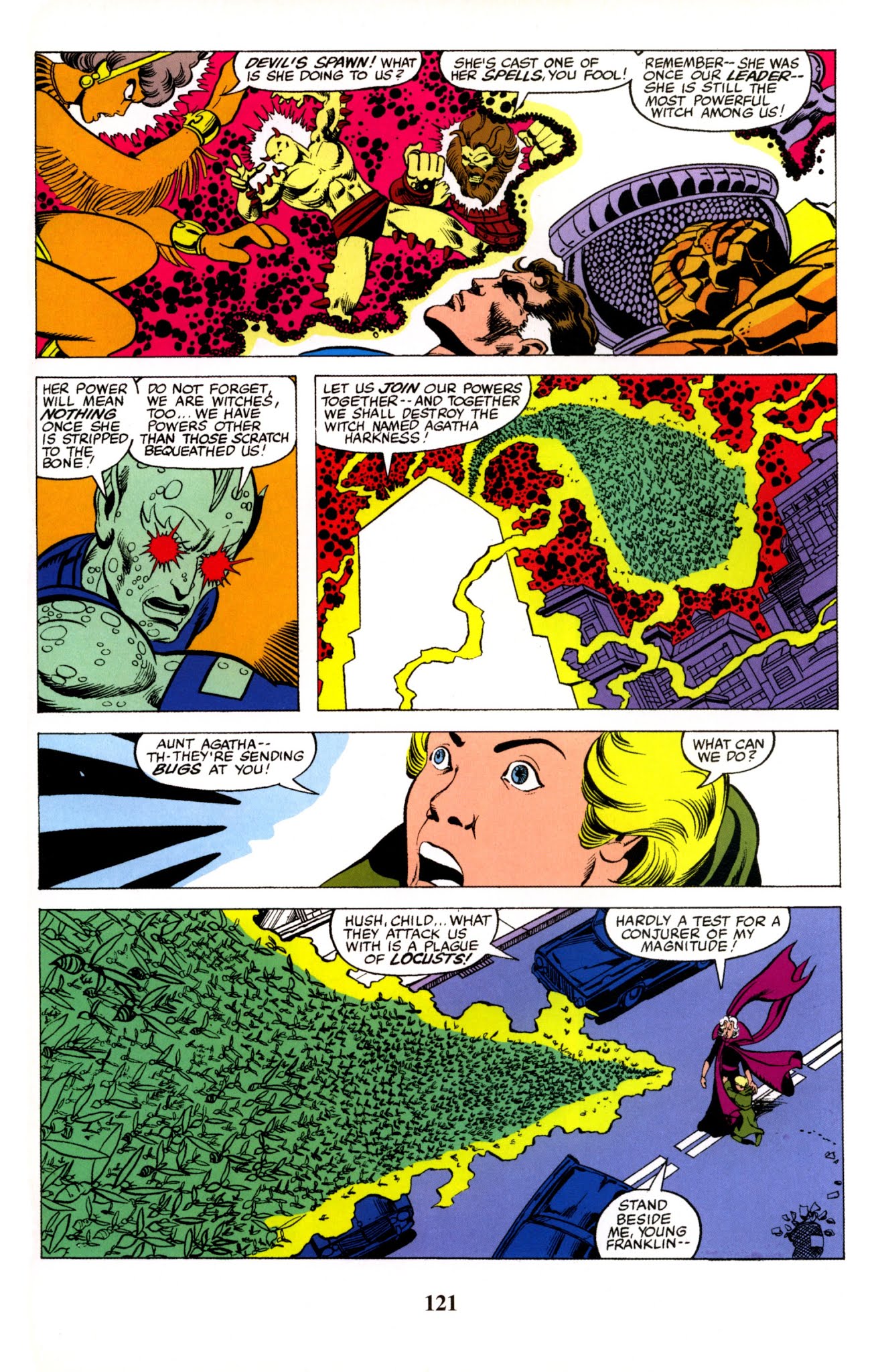 Read online Fantastic Four Visionaries: George Perez comic -  Issue # TPB 2 (Part 2) - 19