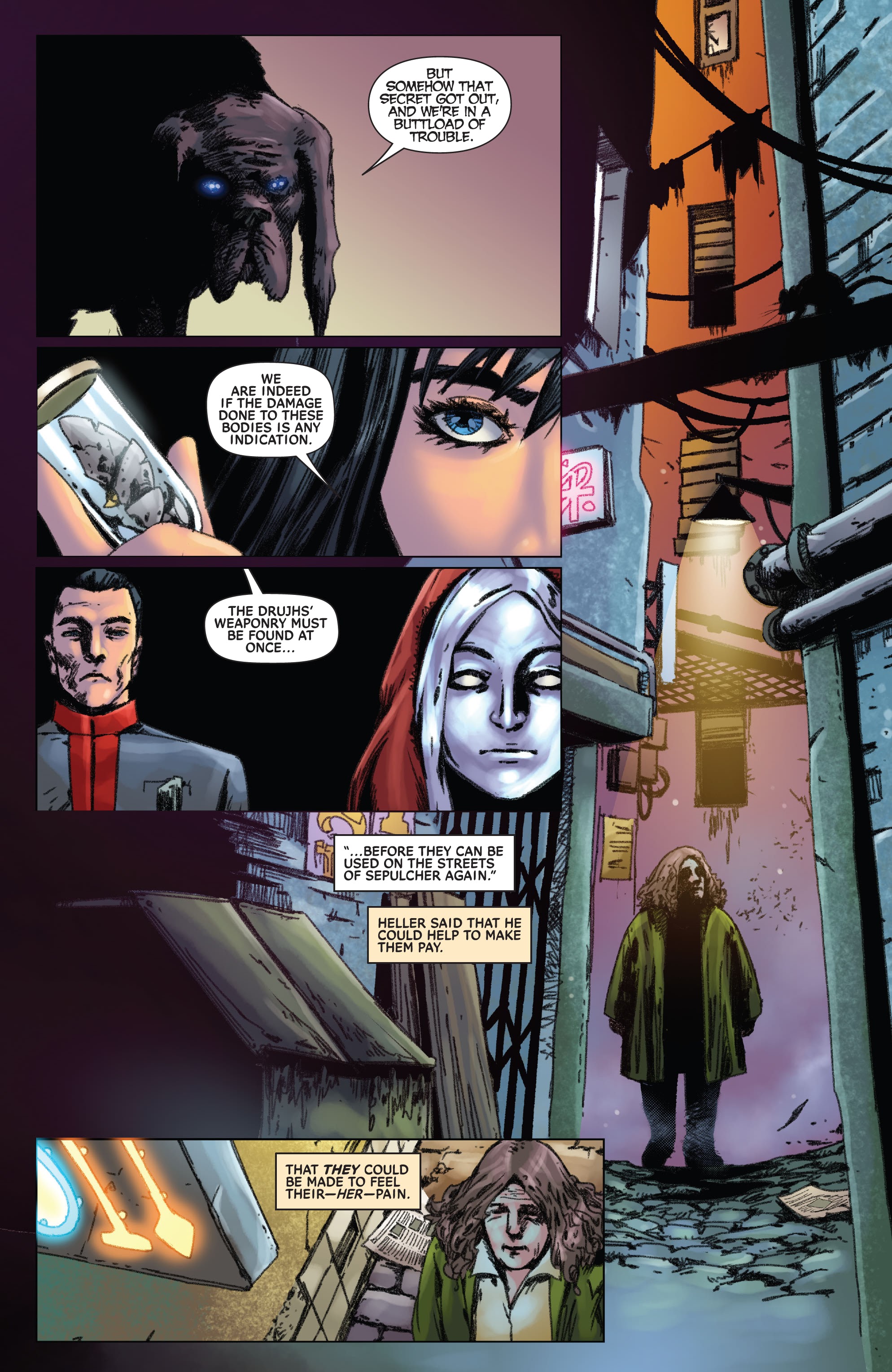 Read online Vampirella Strikes (2022) comic -  Issue #1 - 23