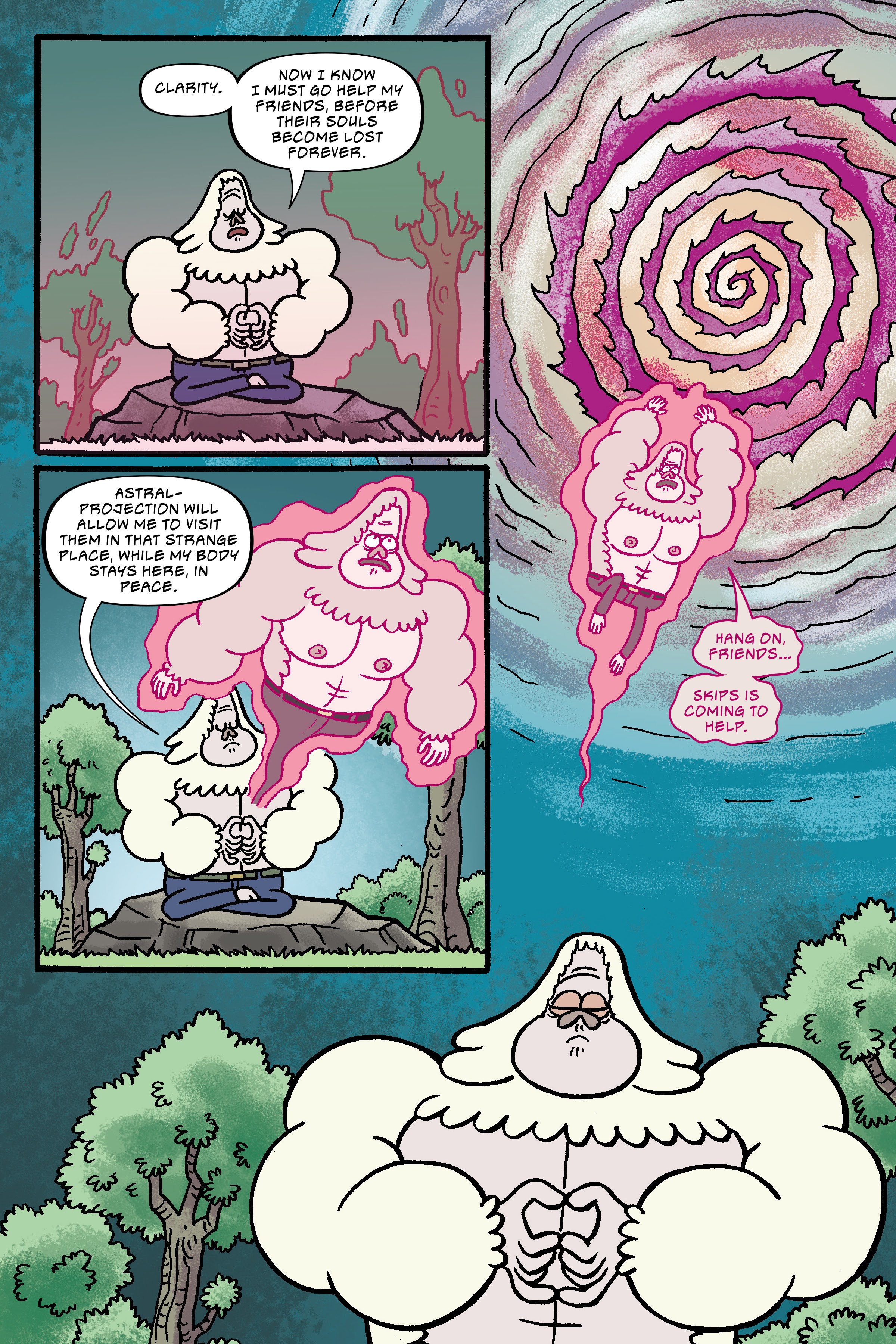 Read online Regular Show: Wrasslesplosion comic -  Issue # TPB - 65