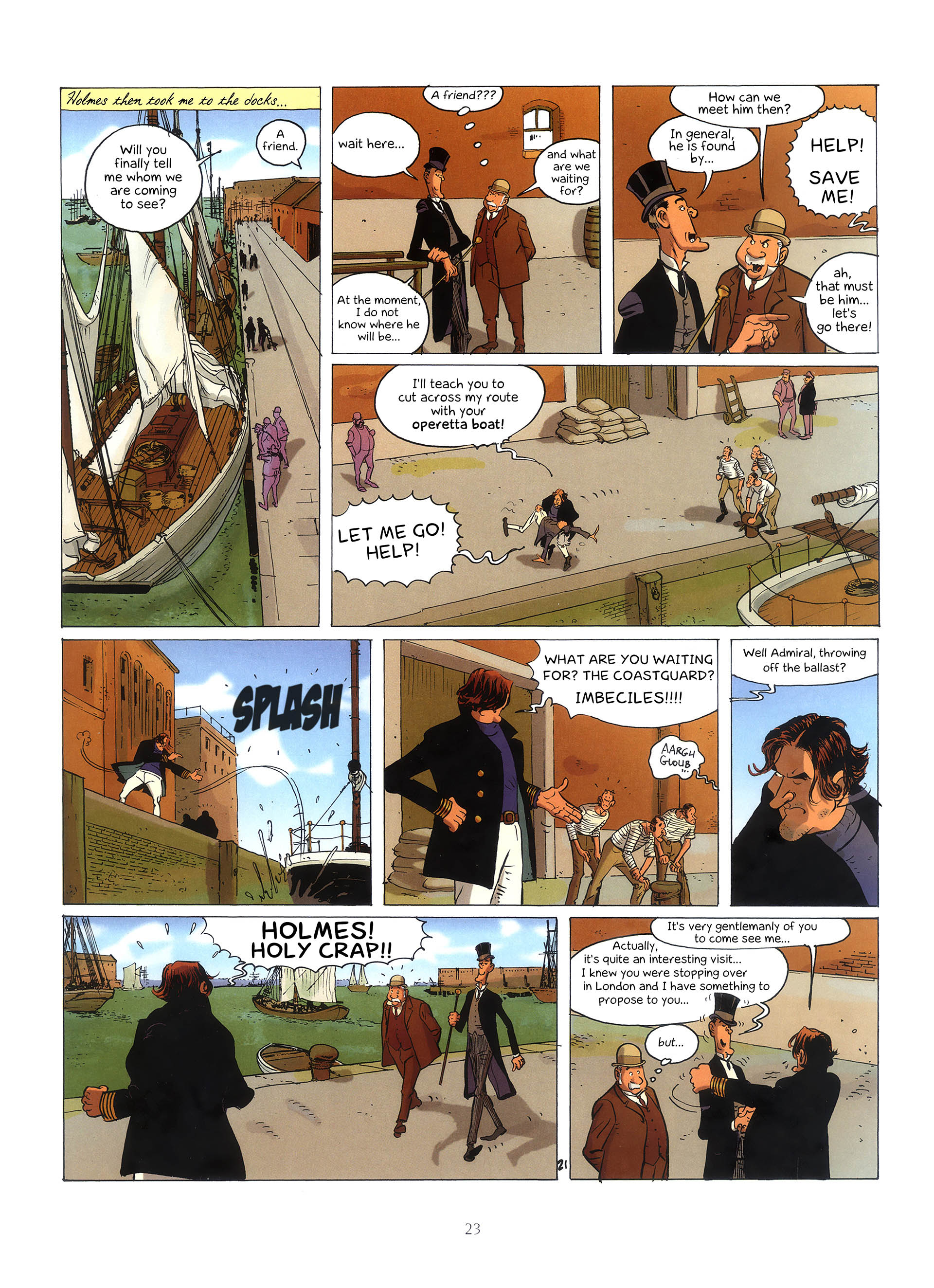 Read online Baker Street (2000) comic -  Issue #3 - 23