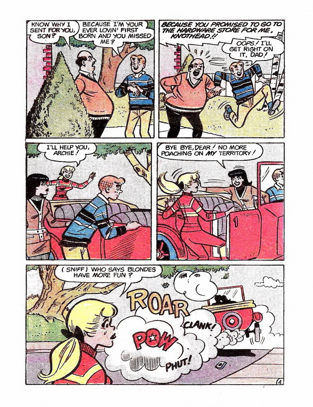 Read online Archie's Double Digest Magazine comic -  Issue #15 - 159