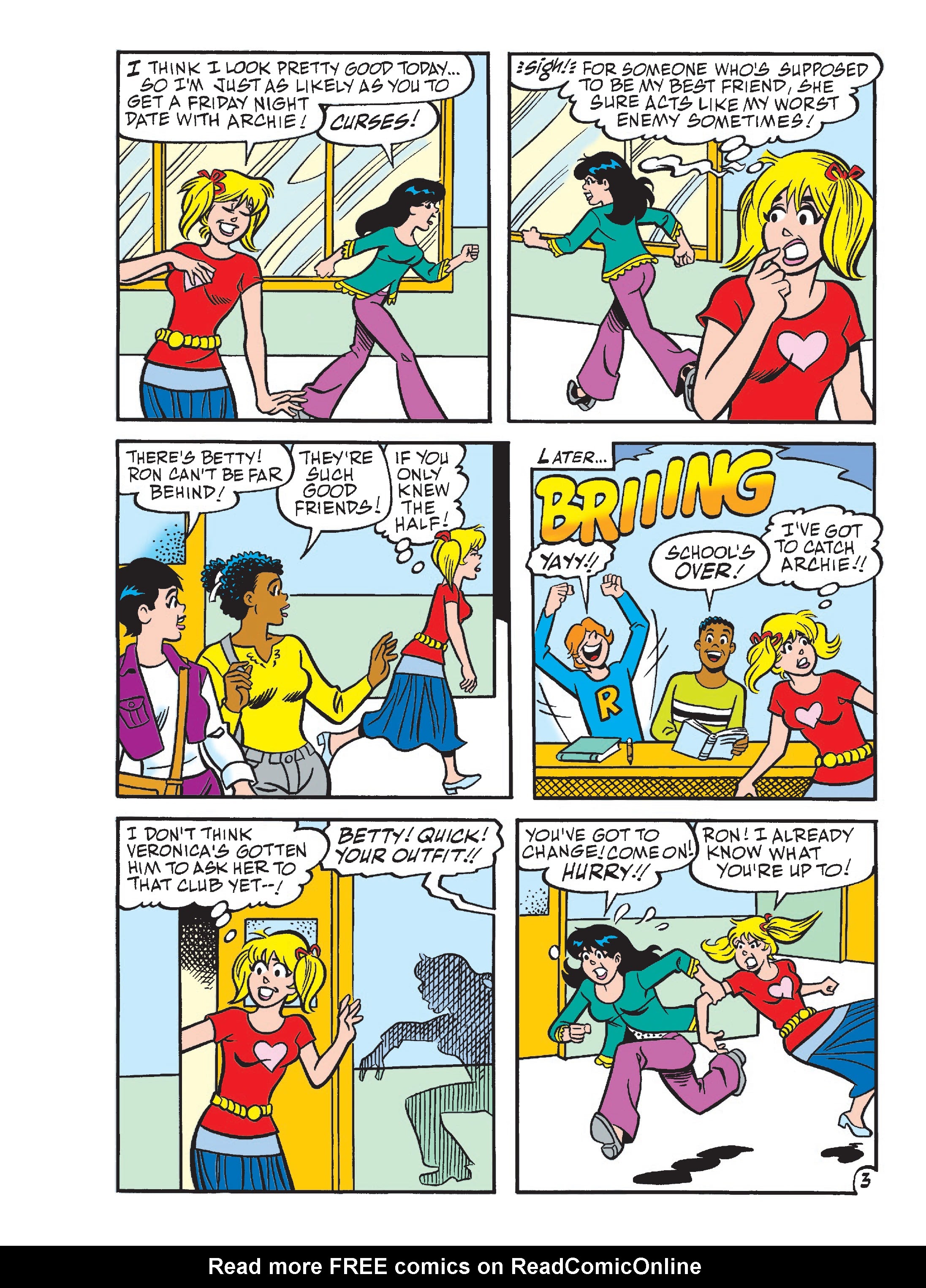 Read online World of Betty & Veronica Digest comic -  Issue #9 - 147