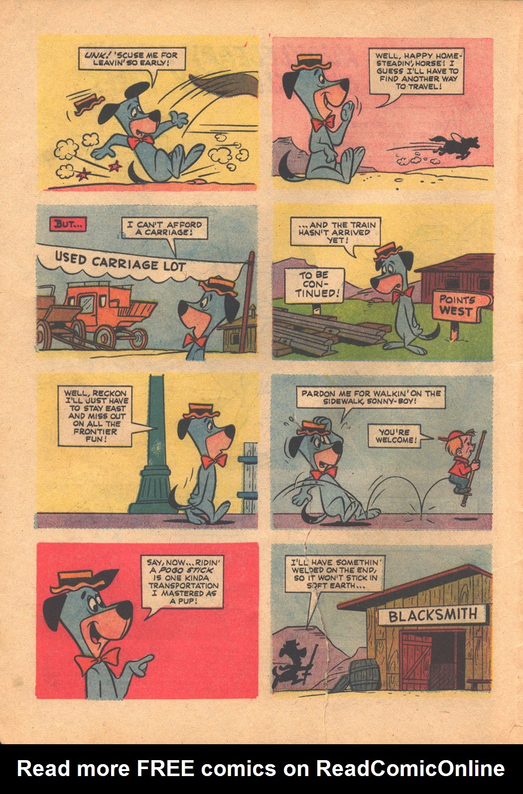 Read online Huckleberry Hound (1960) comic -  Issue #19 - 4