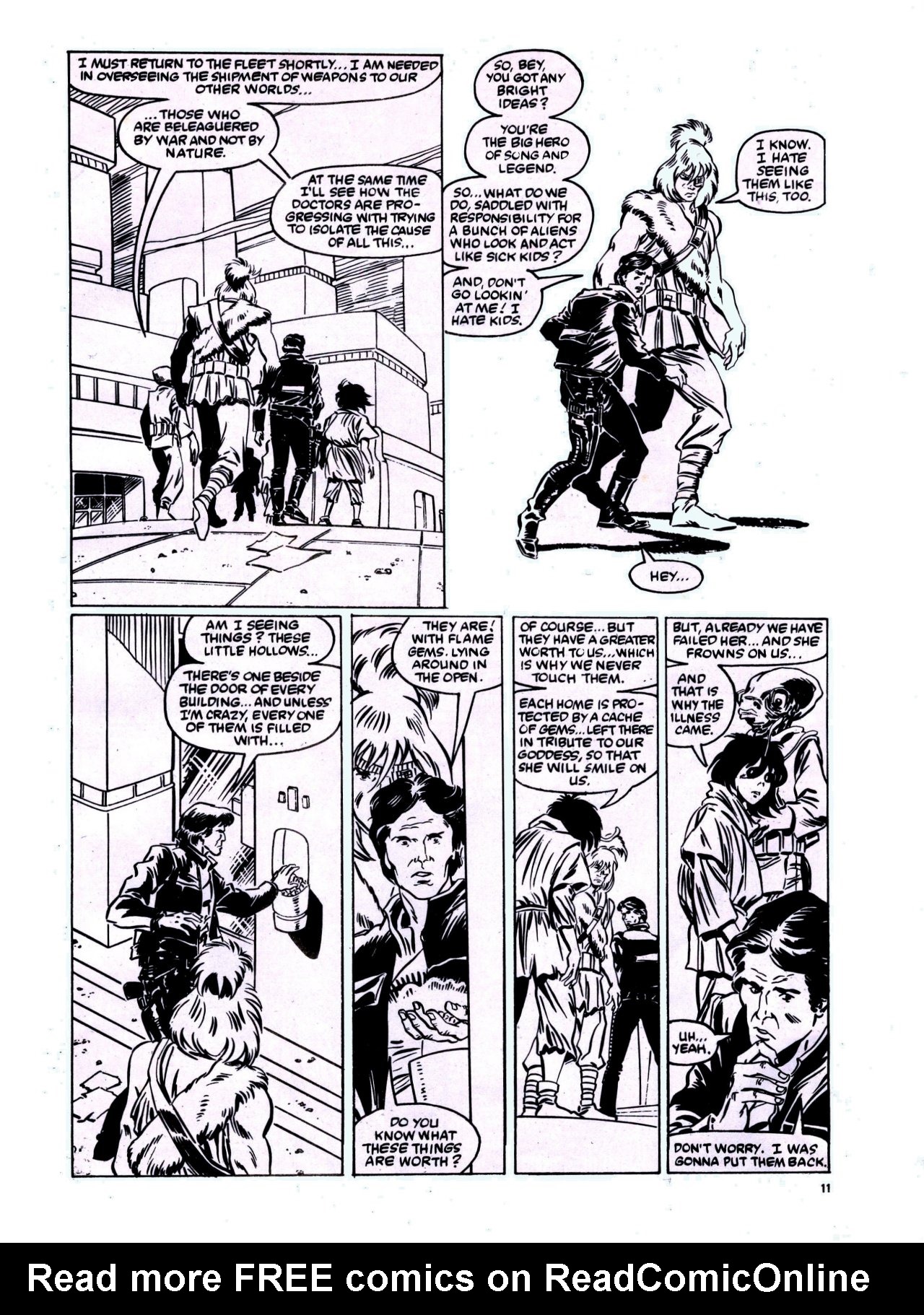 Read online Return of the Jedi comic -  Issue #112 - 11