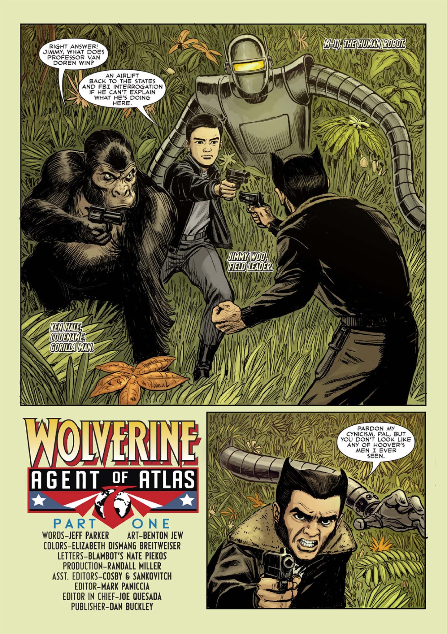 Read online Wolverine: Agent of Atlas comic -  Issue #1 - 3