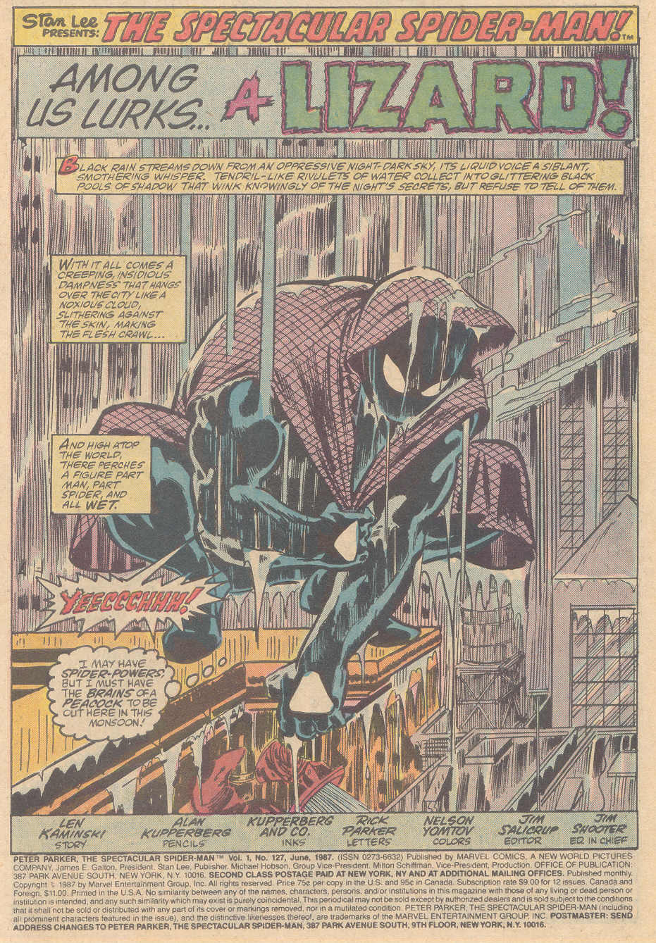 Read online The Spectacular Spider-Man (1976) comic -  Issue #127 - 2