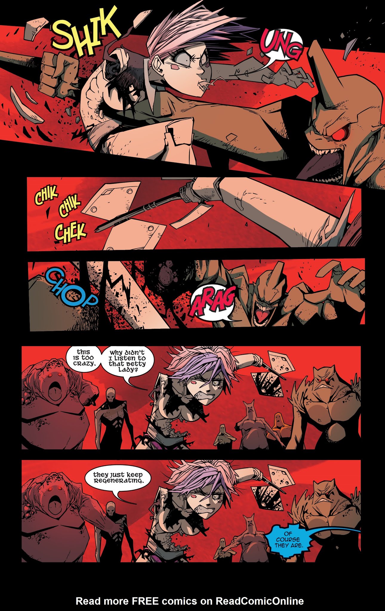 Read online Zombie Tramp (2014) comic -  Issue #48 - 17