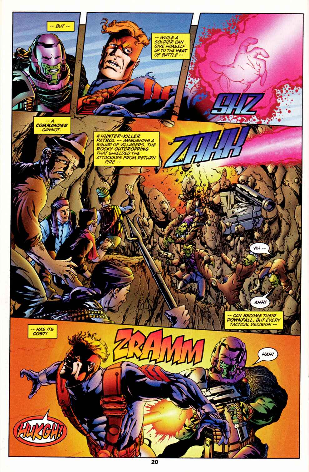 Read online Spartan: Warrior Spirit comic -  Issue #1 - 21