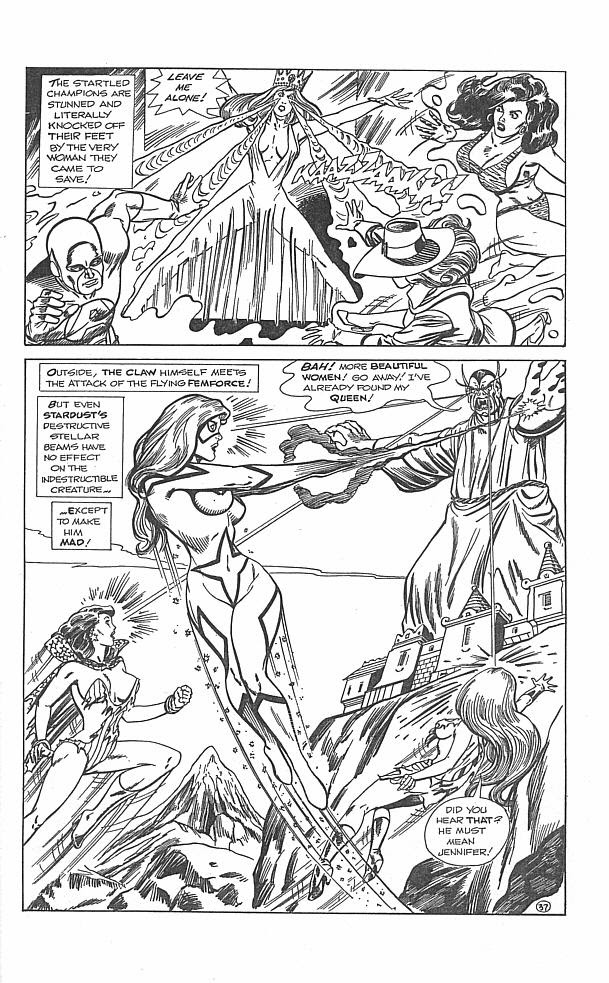 Read online FemForce Versus The Claw comic -  Issue # Full - 39