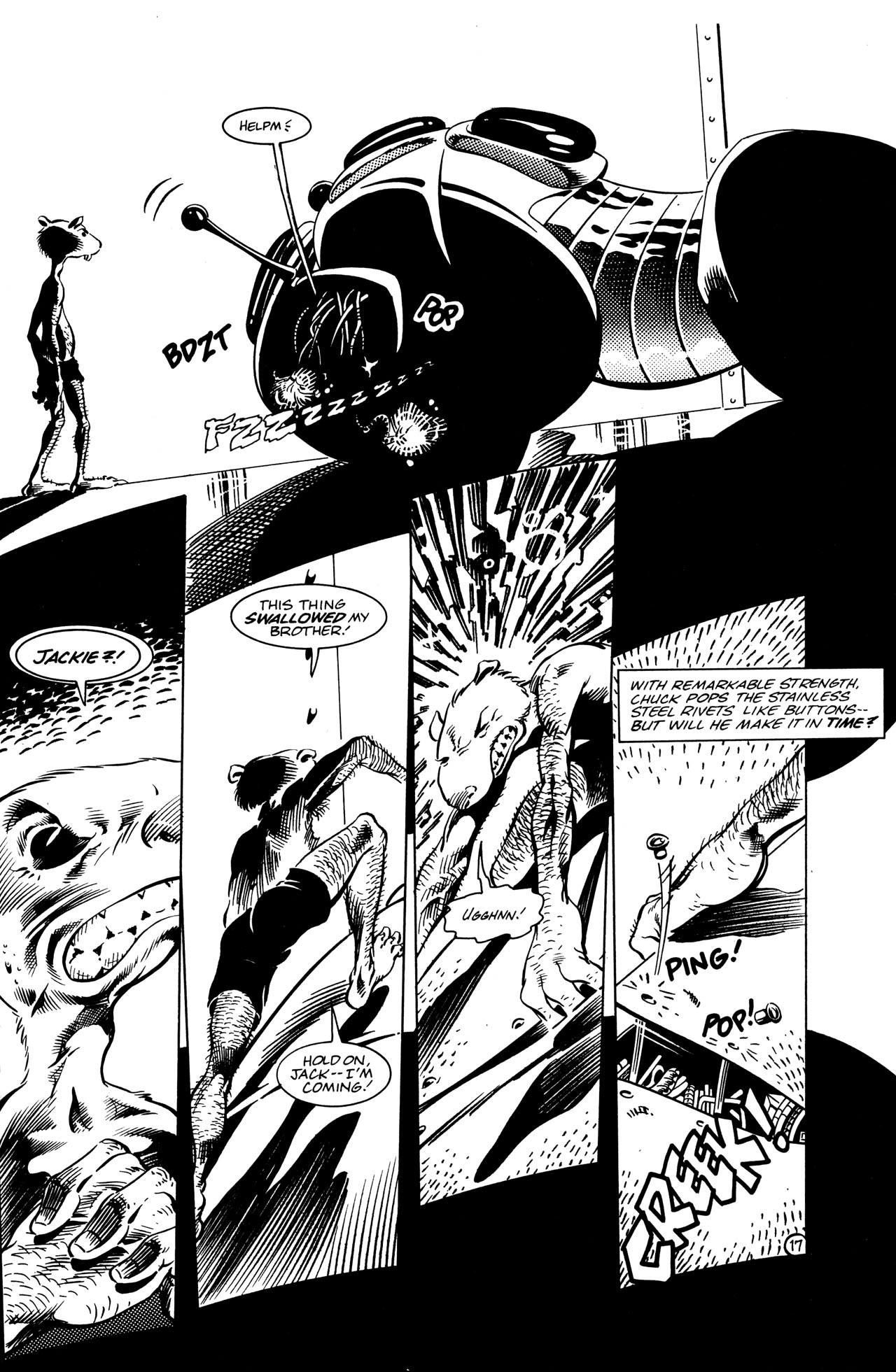 Read online Adolescent Radioactive Black Belt Hamsters comic -  Issue #7 - 18