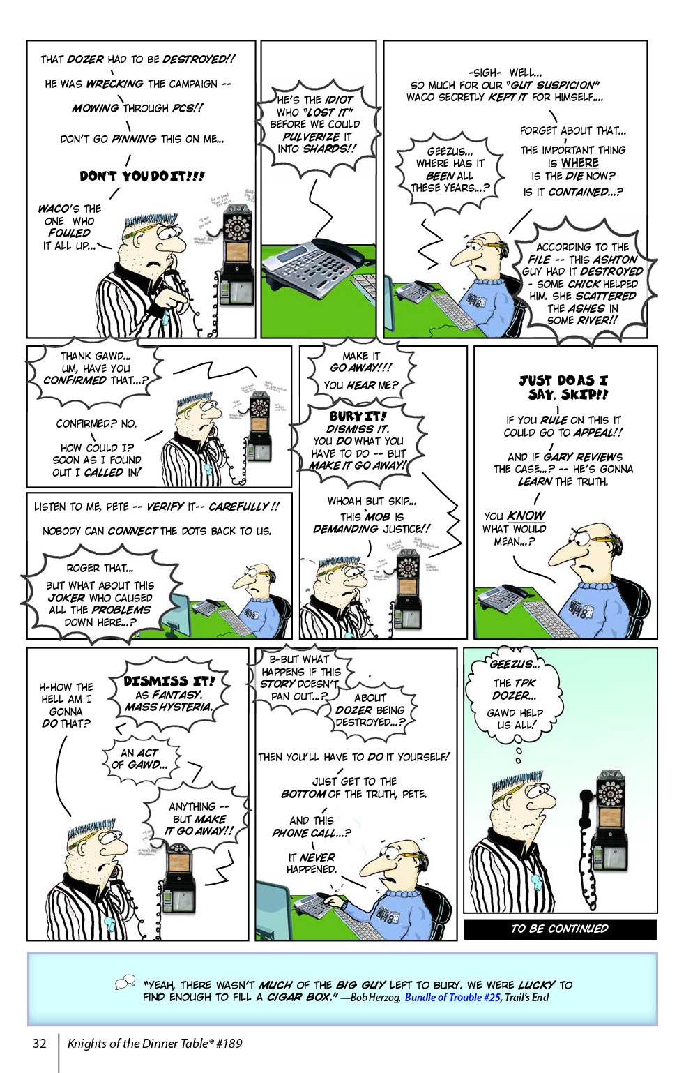 Read online Knights of the Dinner Table comic -  Issue #189 - 34