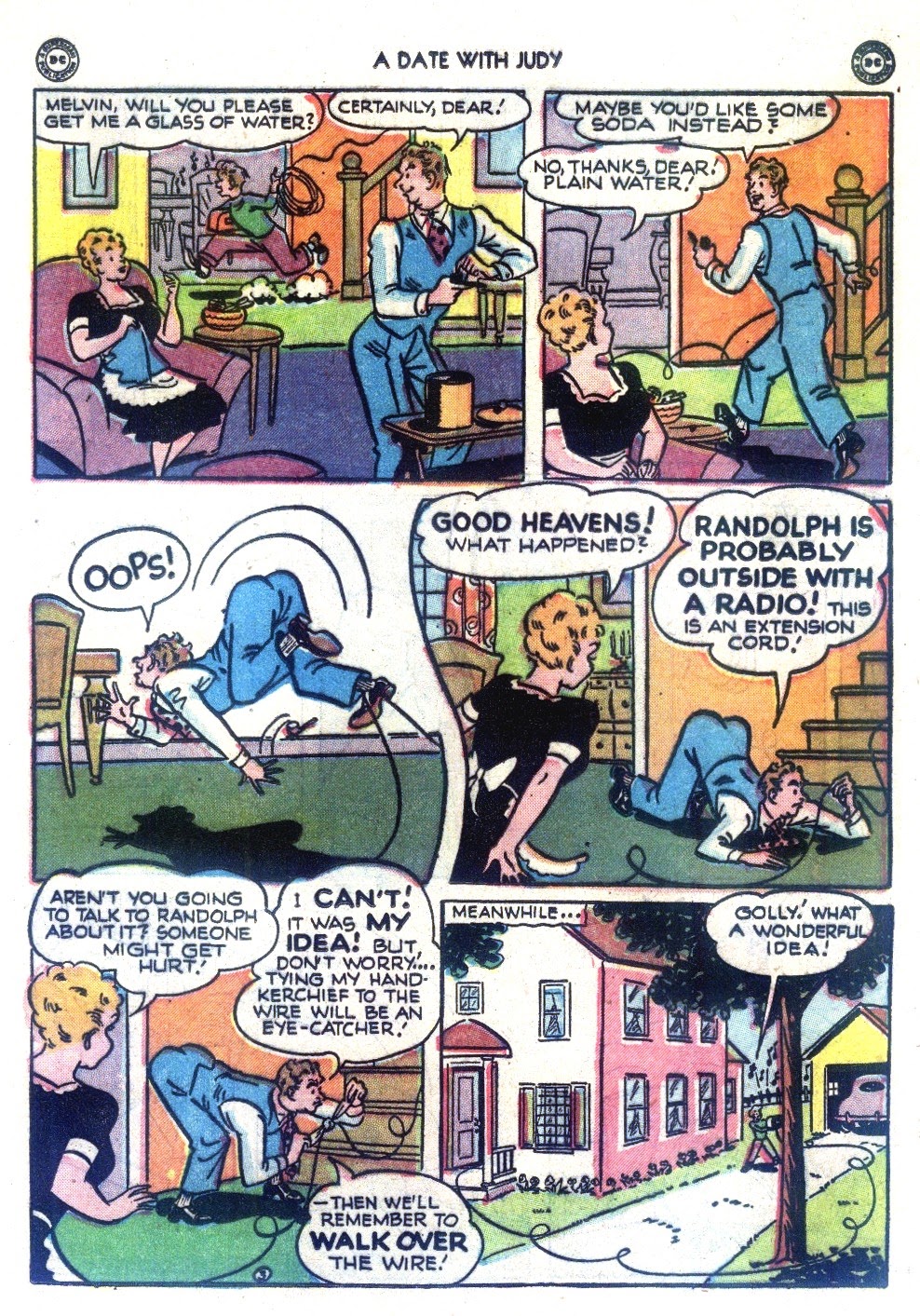 Read online A Date with Judy comic -  Issue #8 - 17