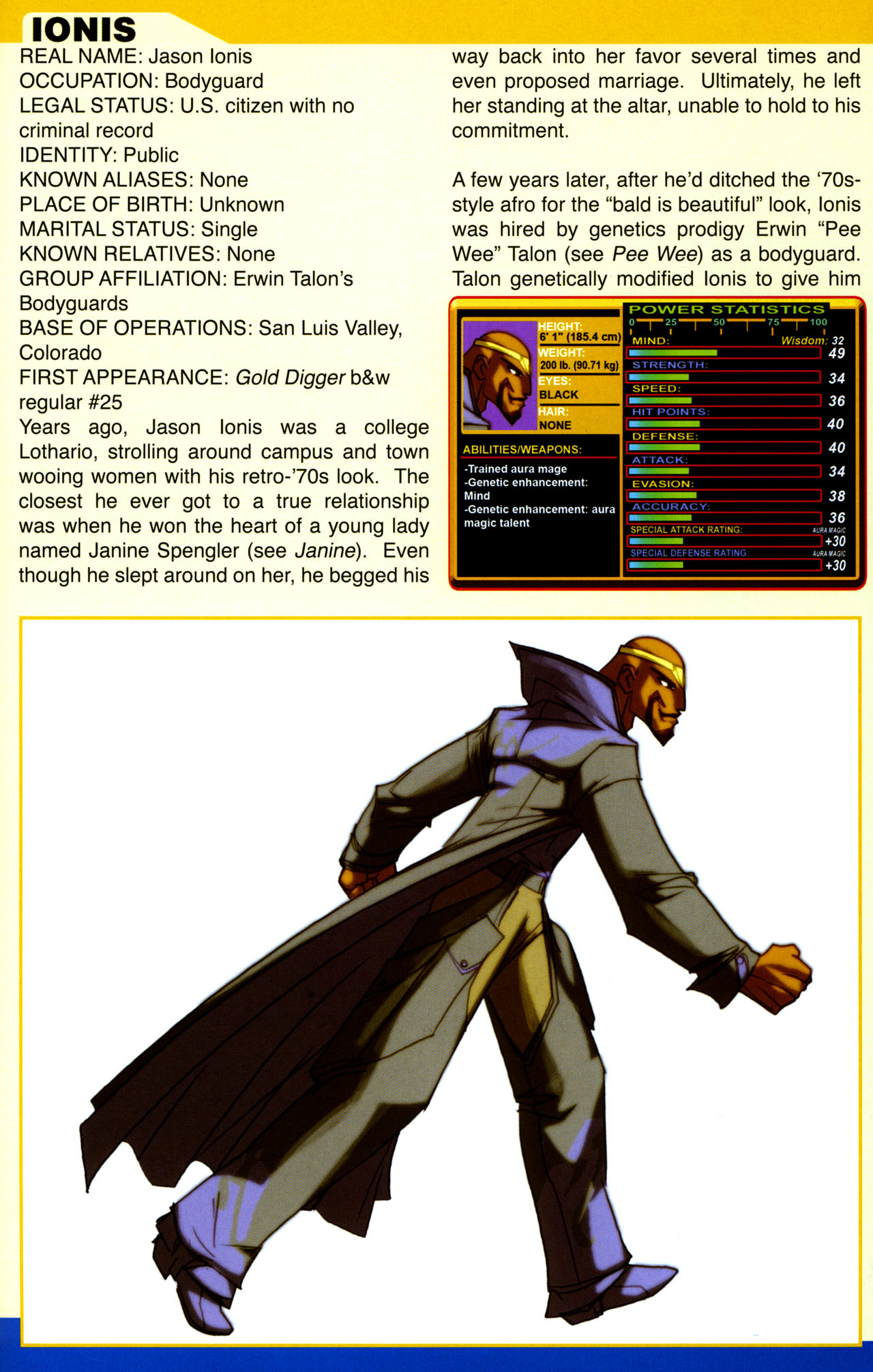 Read online Gold Digger Sourcebook: The Official Handbook of the GD Universe comic -  Issue #6 - 31
