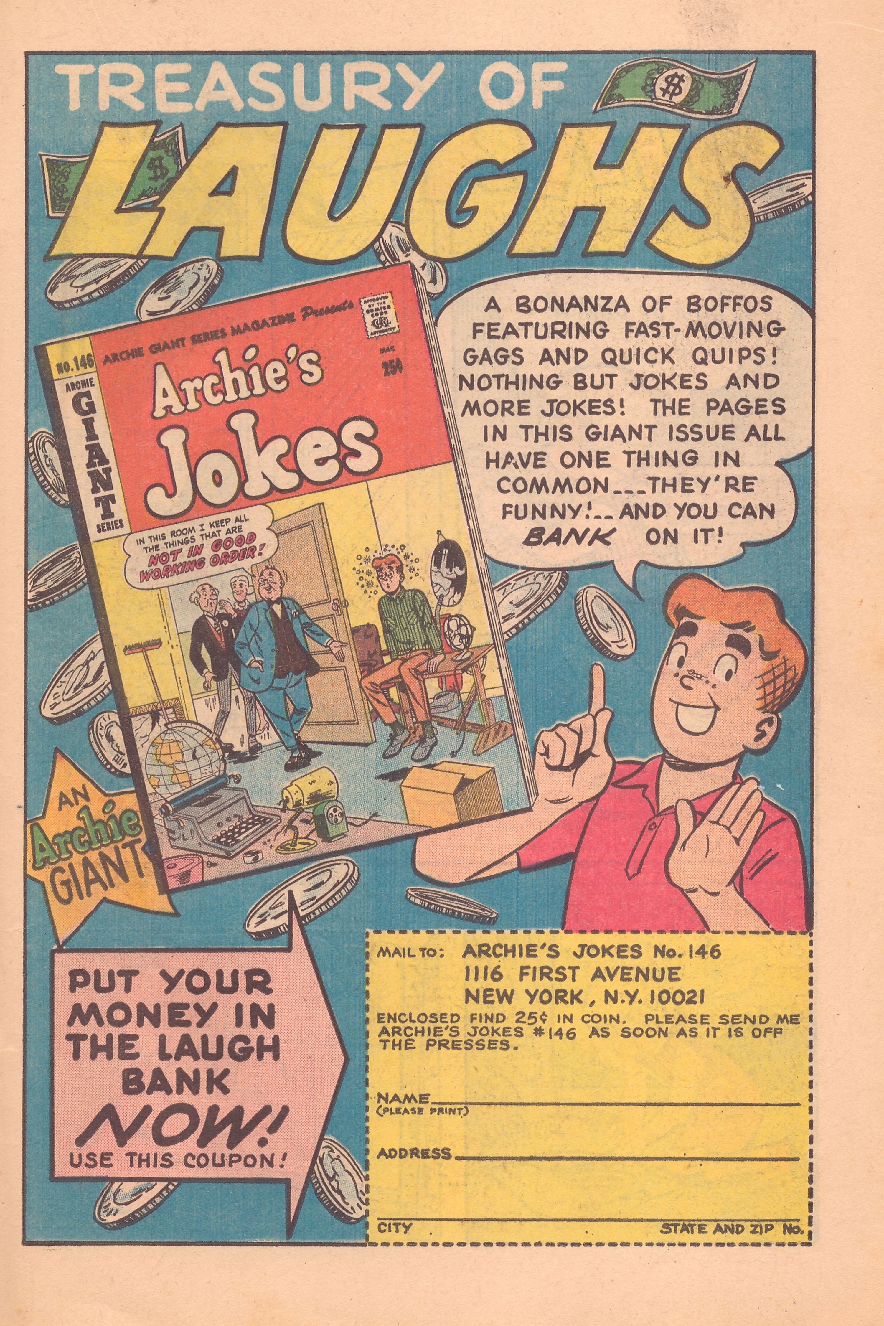 Read online Laugh (Comics) comic -  Issue #196 - 19