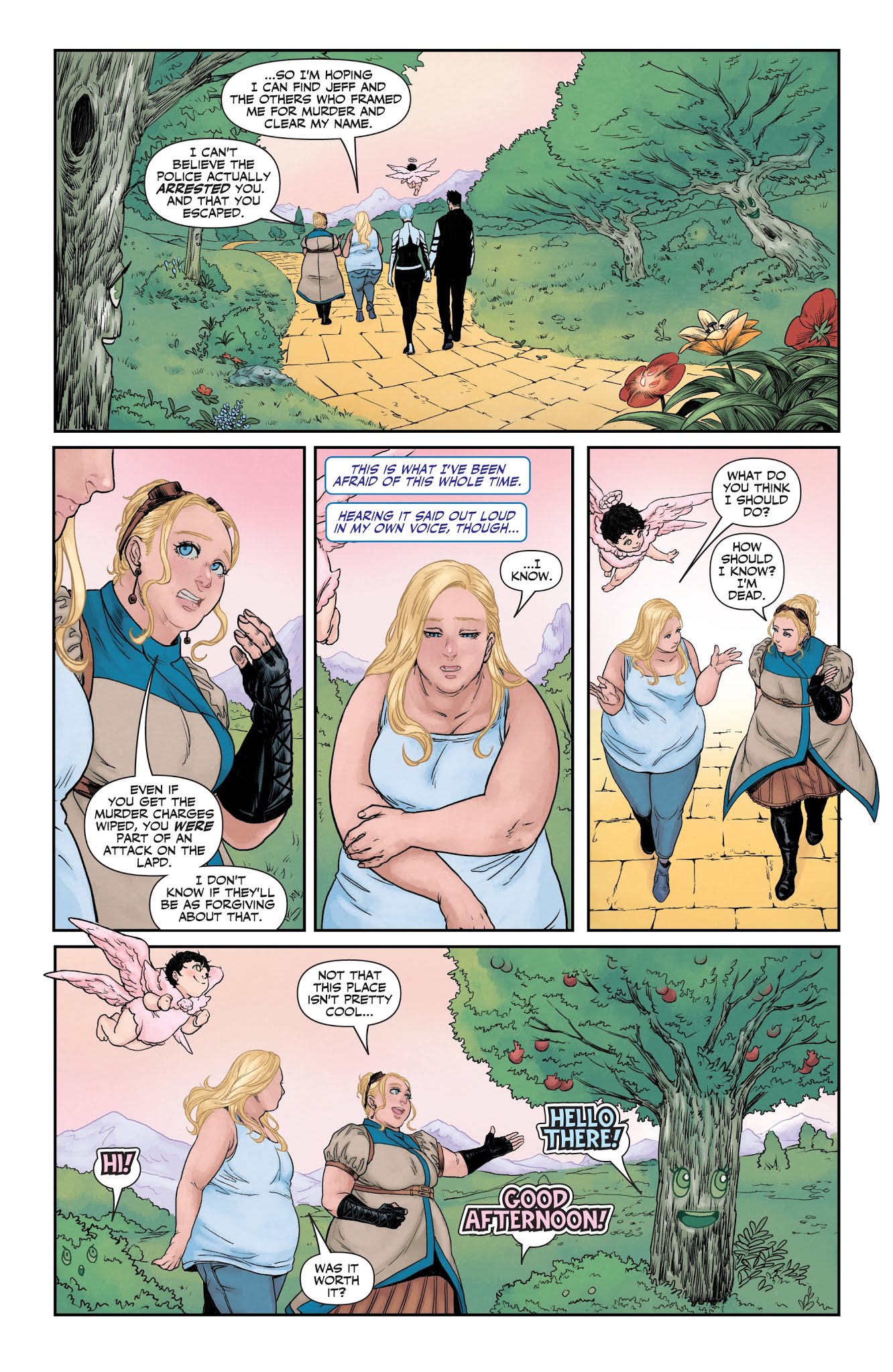 Read online Faith Dreamside comic -  Issue #3 - 18