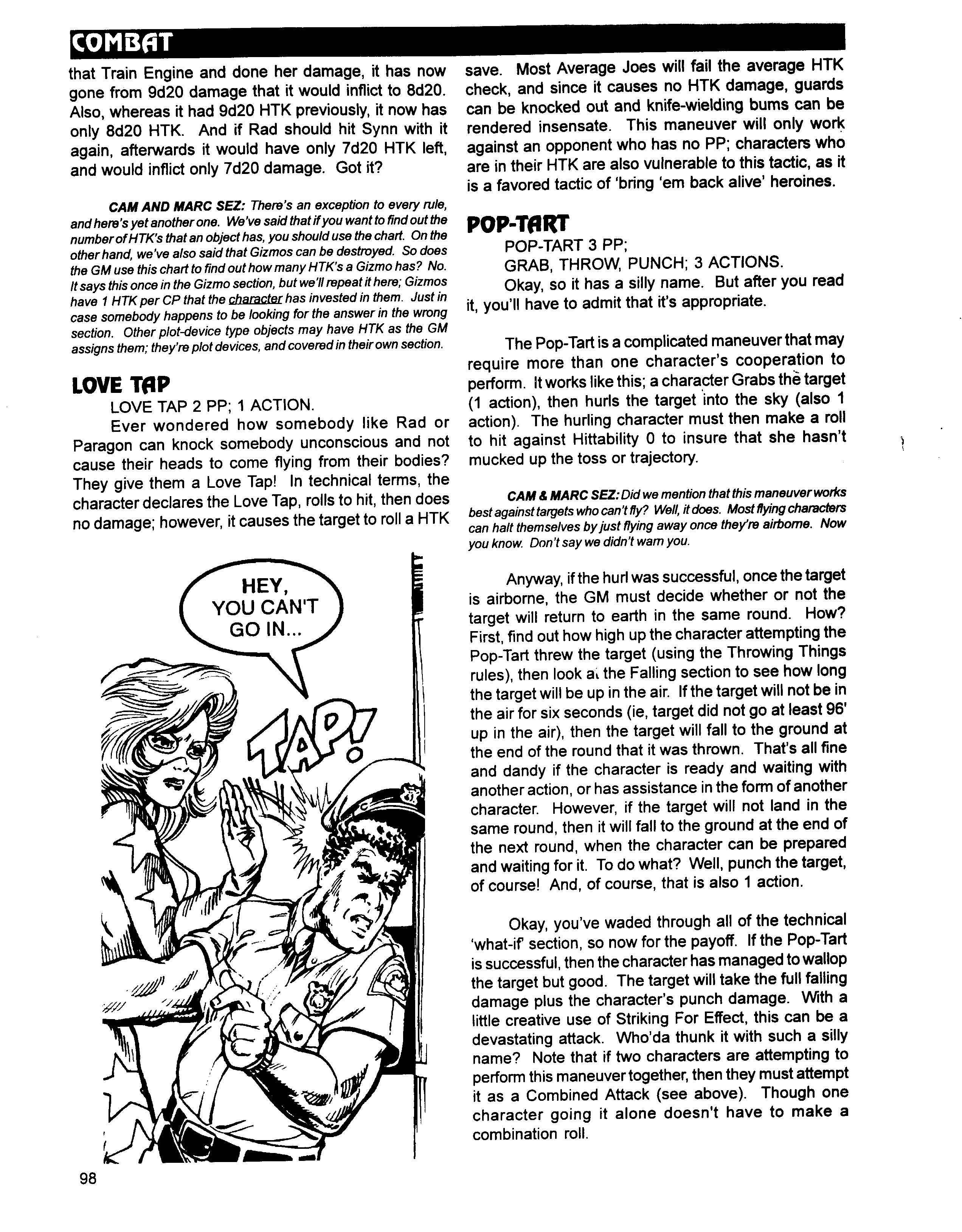 Read online Superbabes: The Femforce Role-Playing Game comic -  Issue # TPB - 100