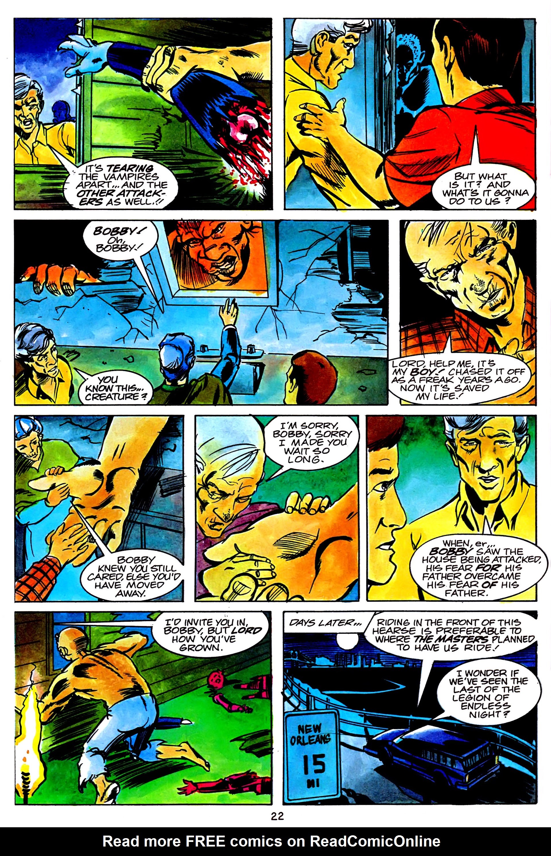 Read online Fright Night (1988) comic -  Issue #7 - 24