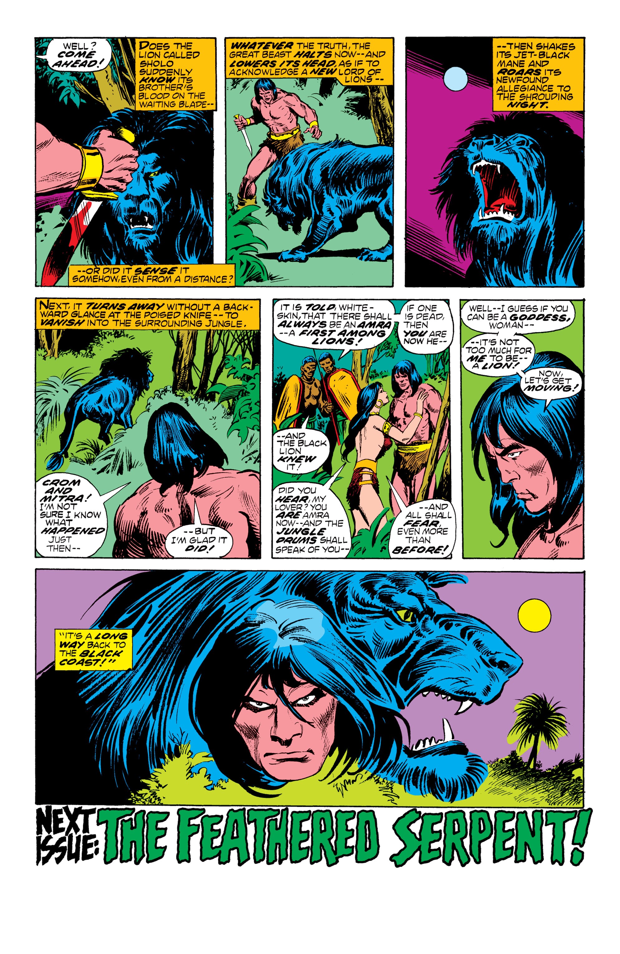 Read online Conan the Barbarian Epic Collection: The Original Marvel Years - Of Once and Future Kings comic -  Issue # TPB (Part 1) - 77